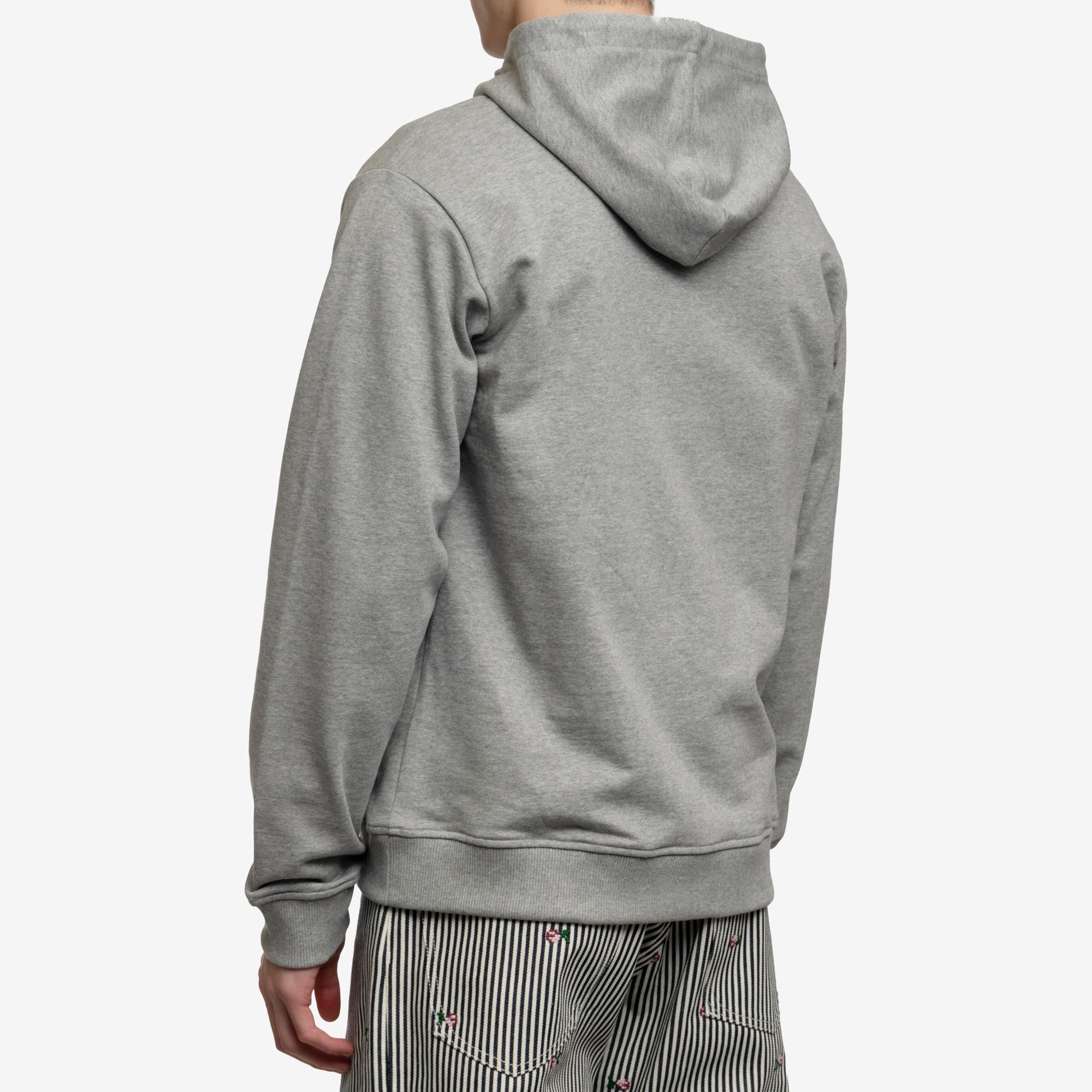 Kenzo Classic Green Tiger Hoody Pearl Grey - 4