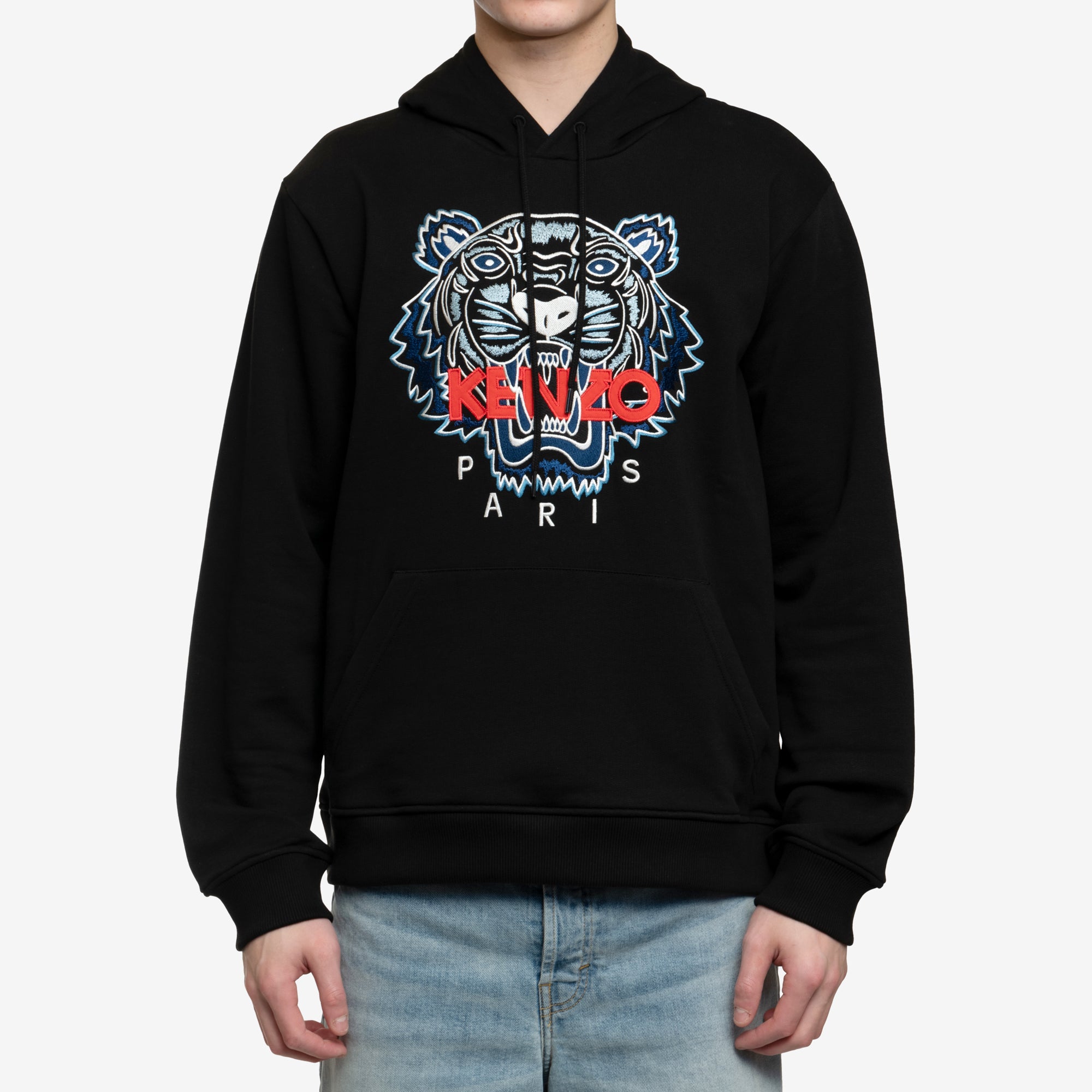 Kenzo Classic Tiger Hoody Black - 1