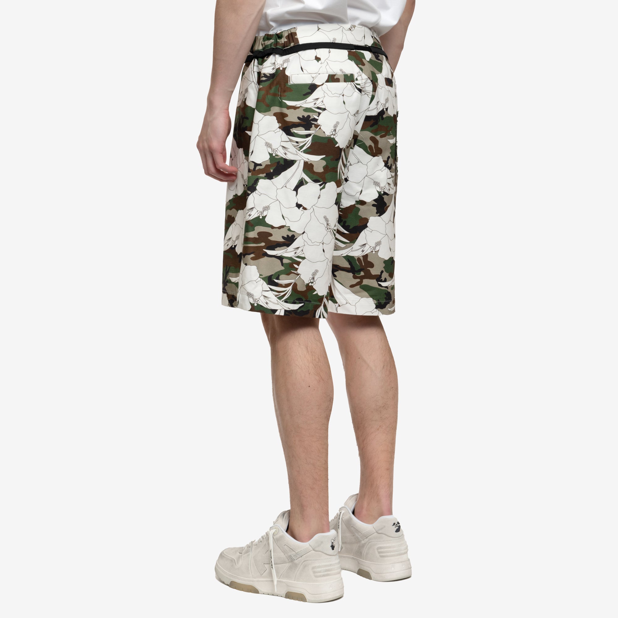 Phenomenon Flower Camo Shorts Khaki - 4