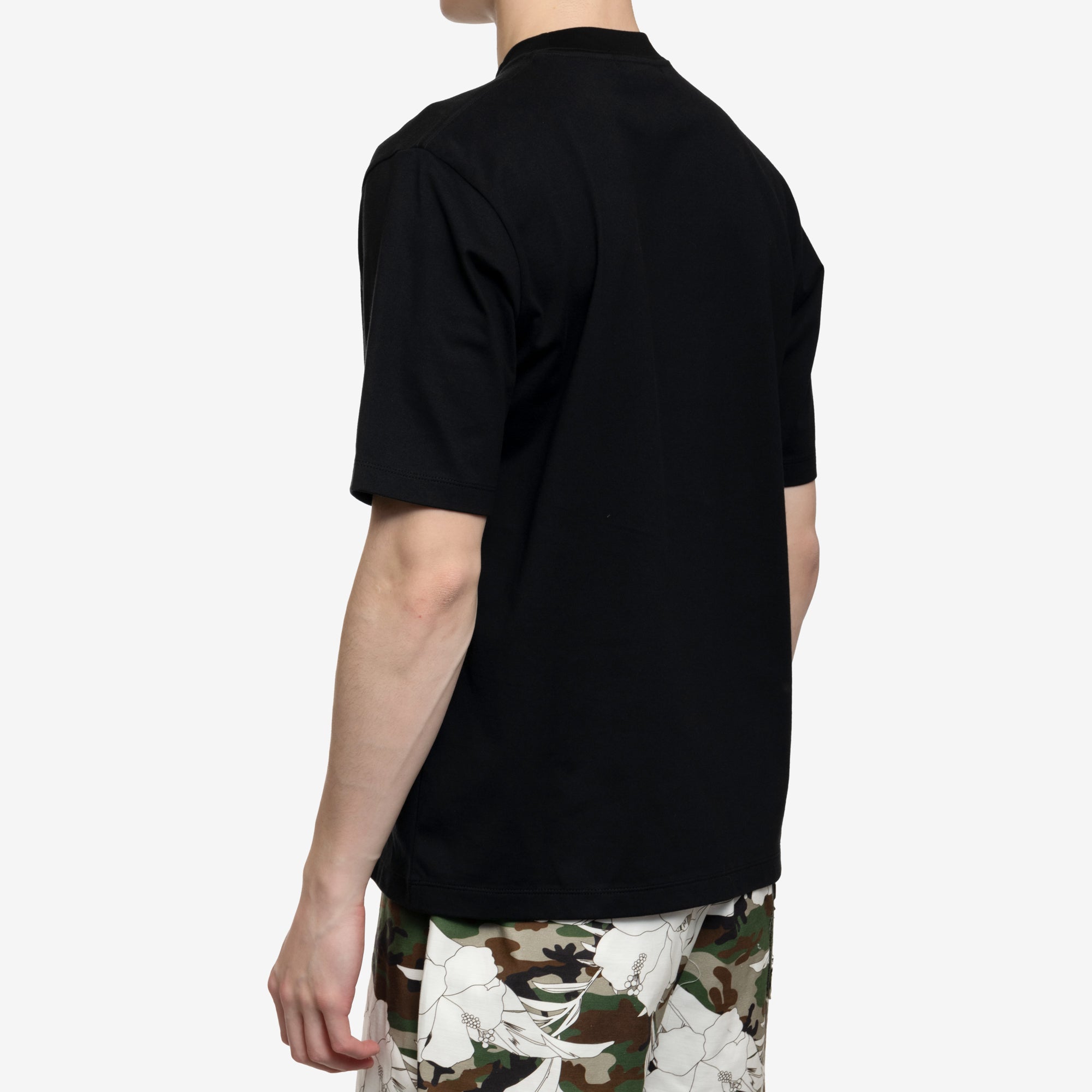 Phenomenon College Logo Mock Neck Tee Black - 4