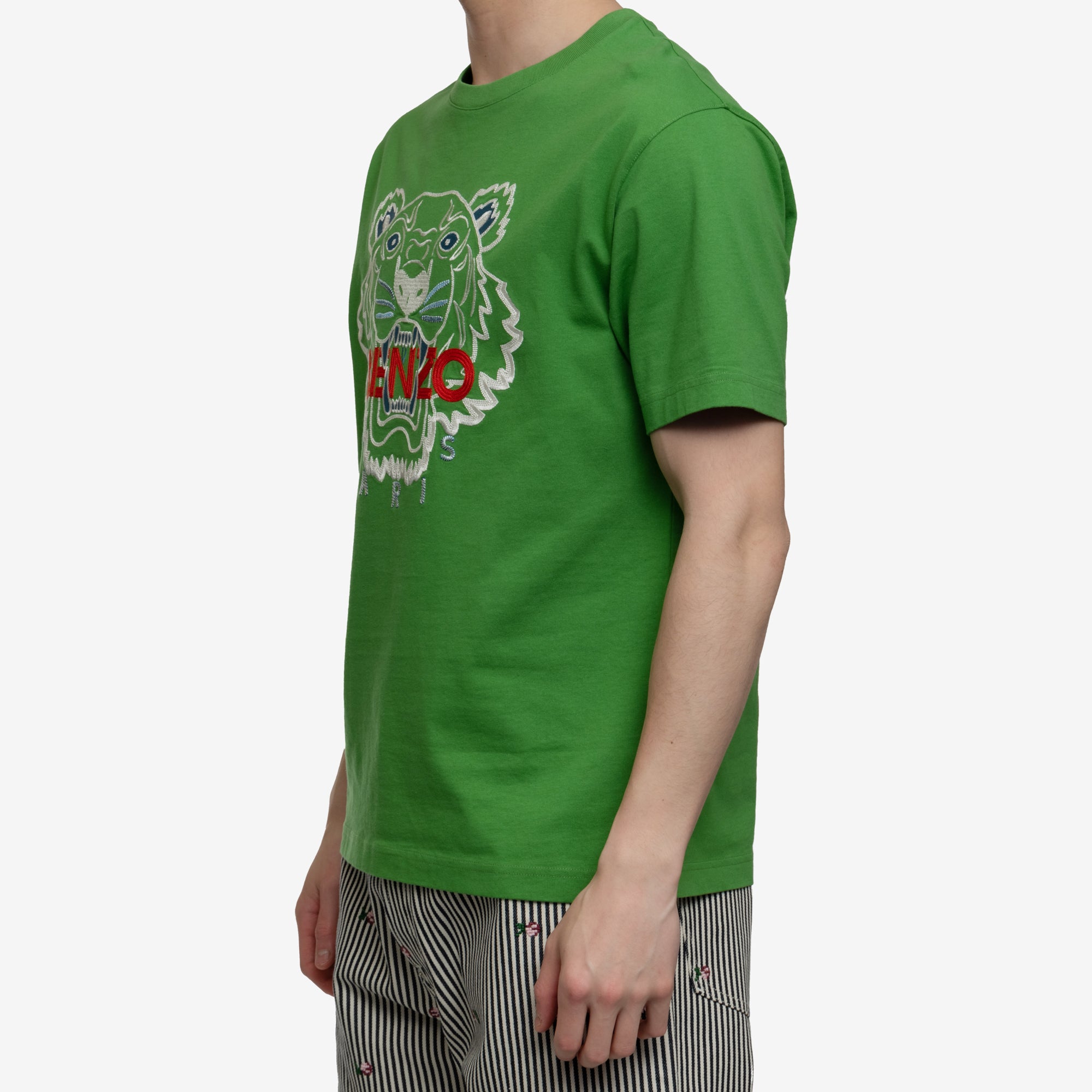 Kenzo Classic Green Tiger T-Shirt Grass Green - 3