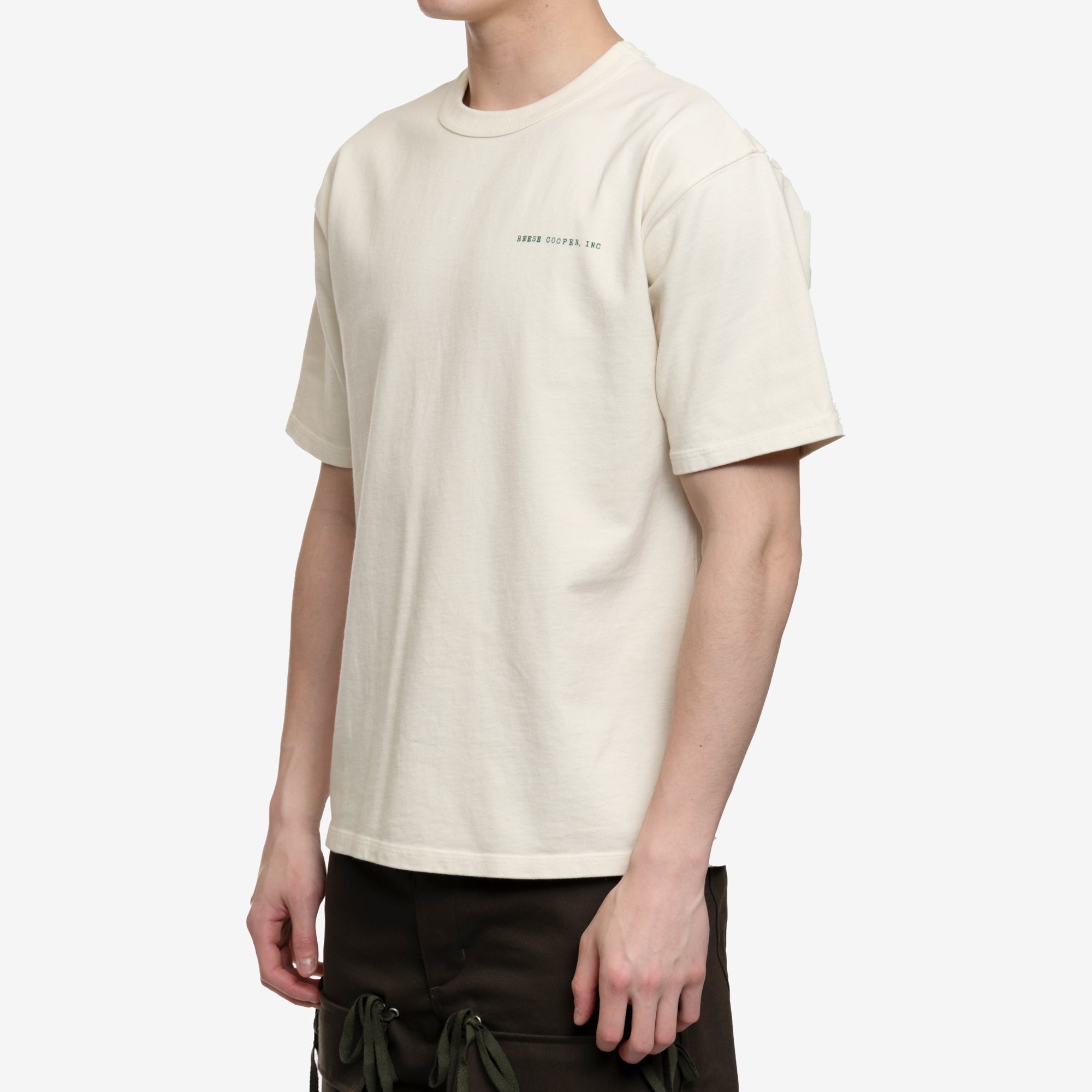 Reese Cooper Deer Diamond T-Shirt Vintage White - 3