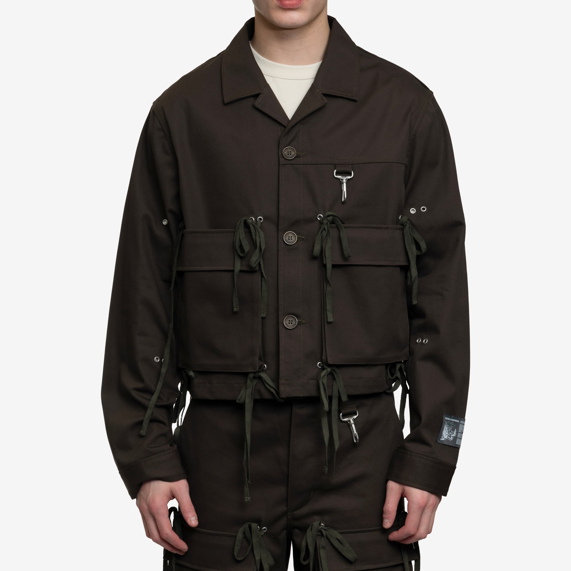 Reese Cooper Modular Pocket Jacket Olive - 1