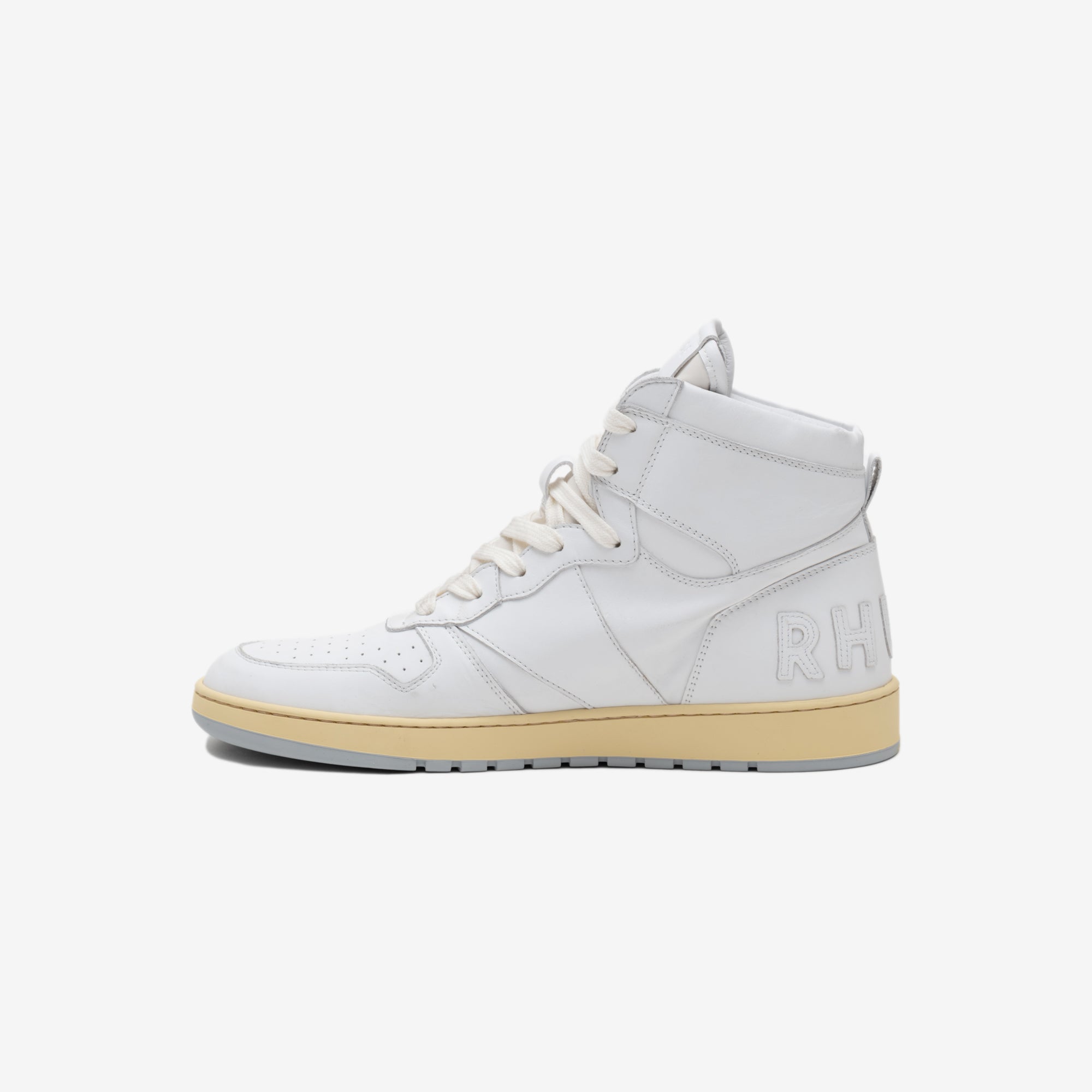 Rhude Rhecess Hi Sneakers White - 4