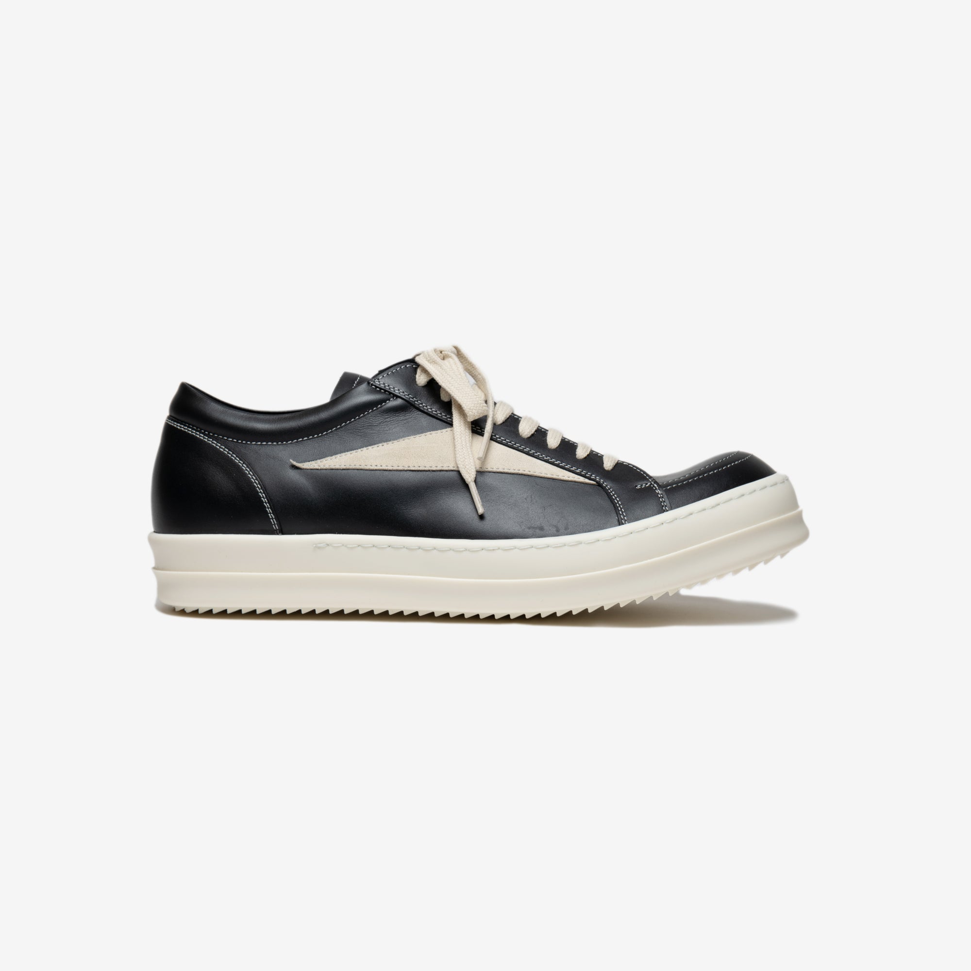 Rick Owens Womens Luxor Vintage Sneakers Black - 3