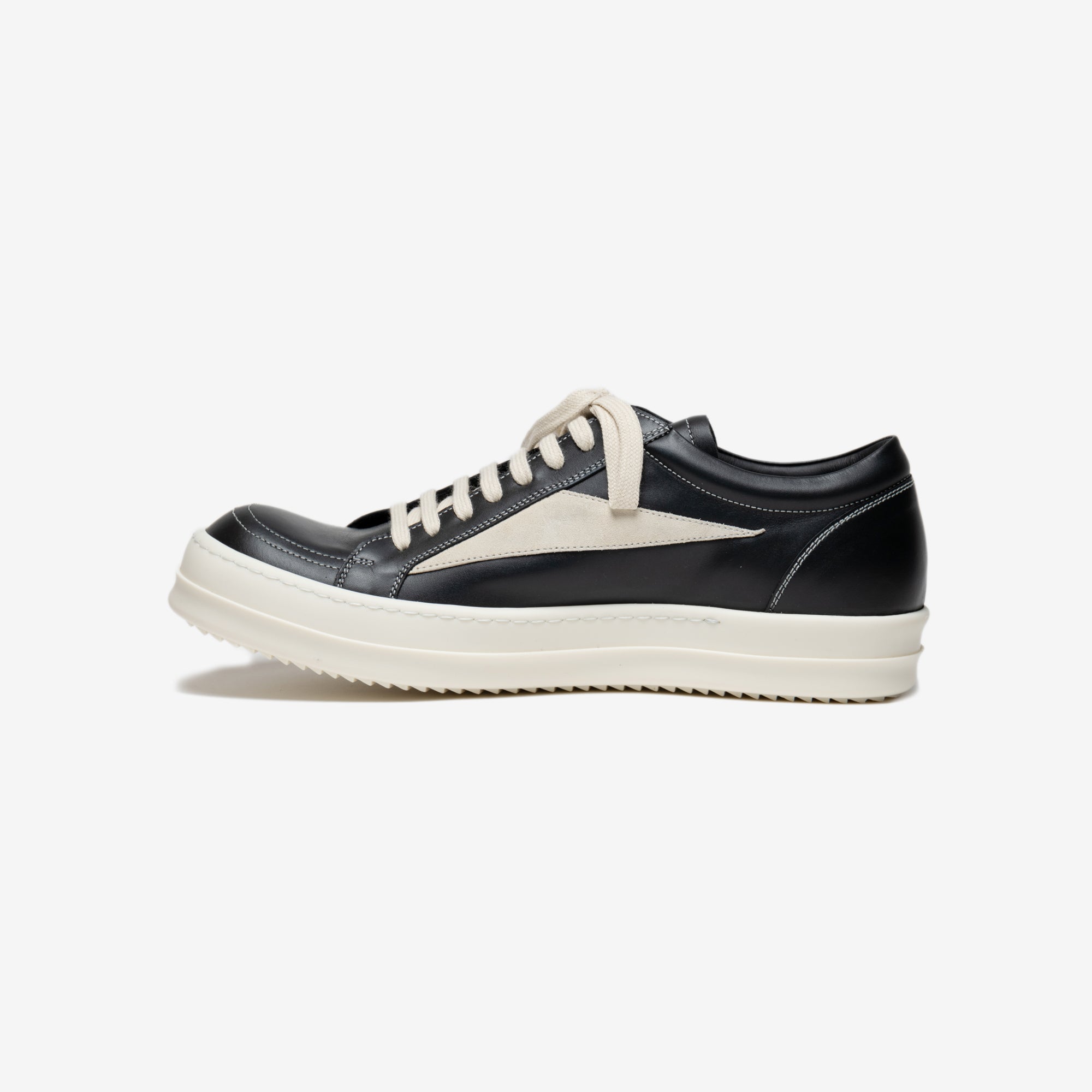 Rick Owens Womens Luxor Vintage Sneakers Black - 4