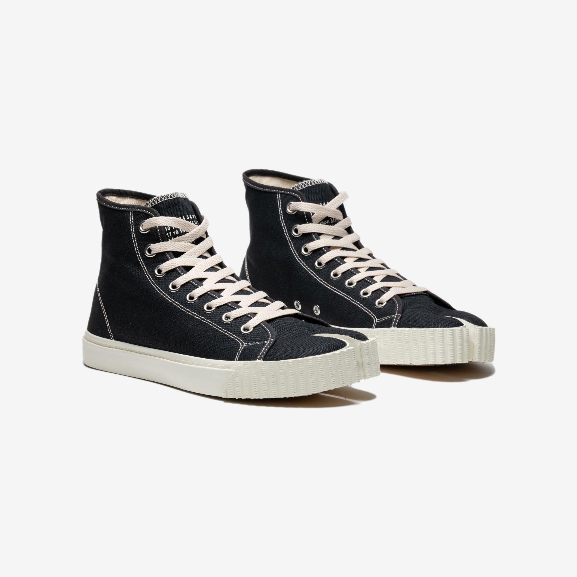 Maison Margiela Tabi High Sneakers Black - 1