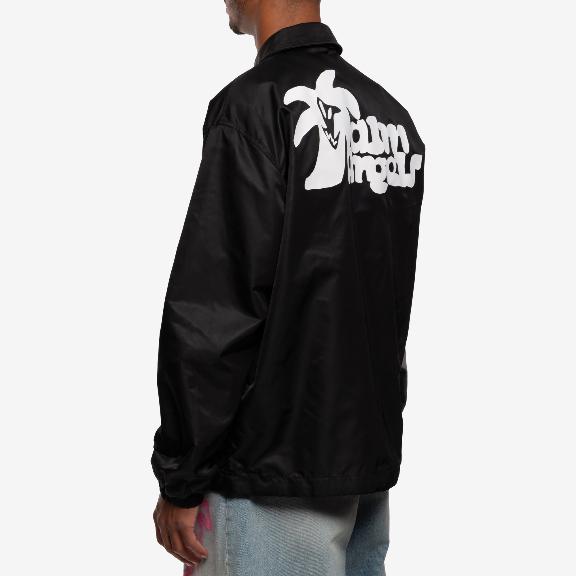 Palm Angels Hunter Coach Jacket Black - 4