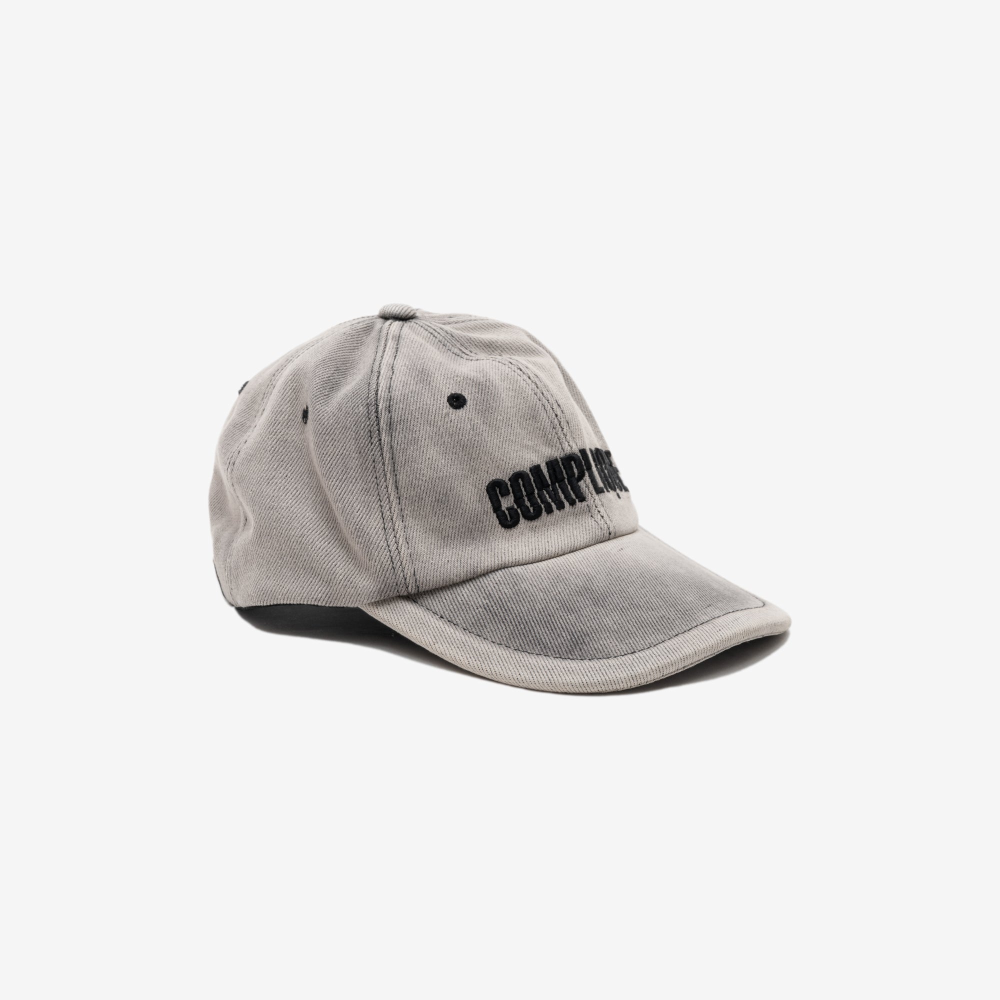 Juun.J Washed Denim Ball Cap Ivory - 2