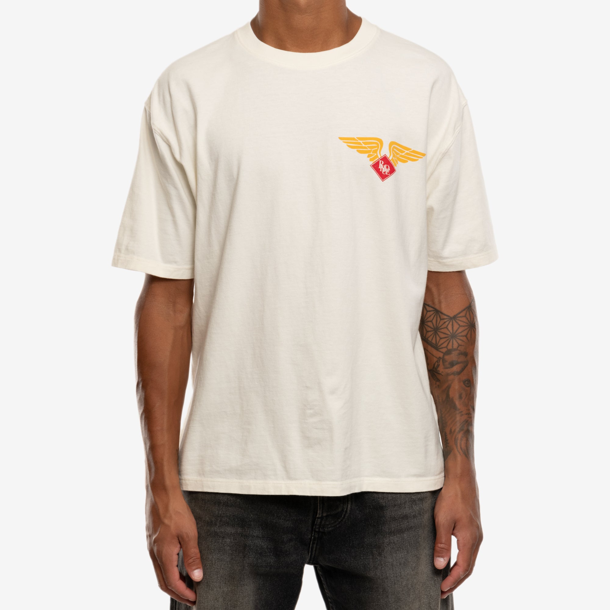 Rhude Rhude Worldwide T-Shirt Vintage White - 1