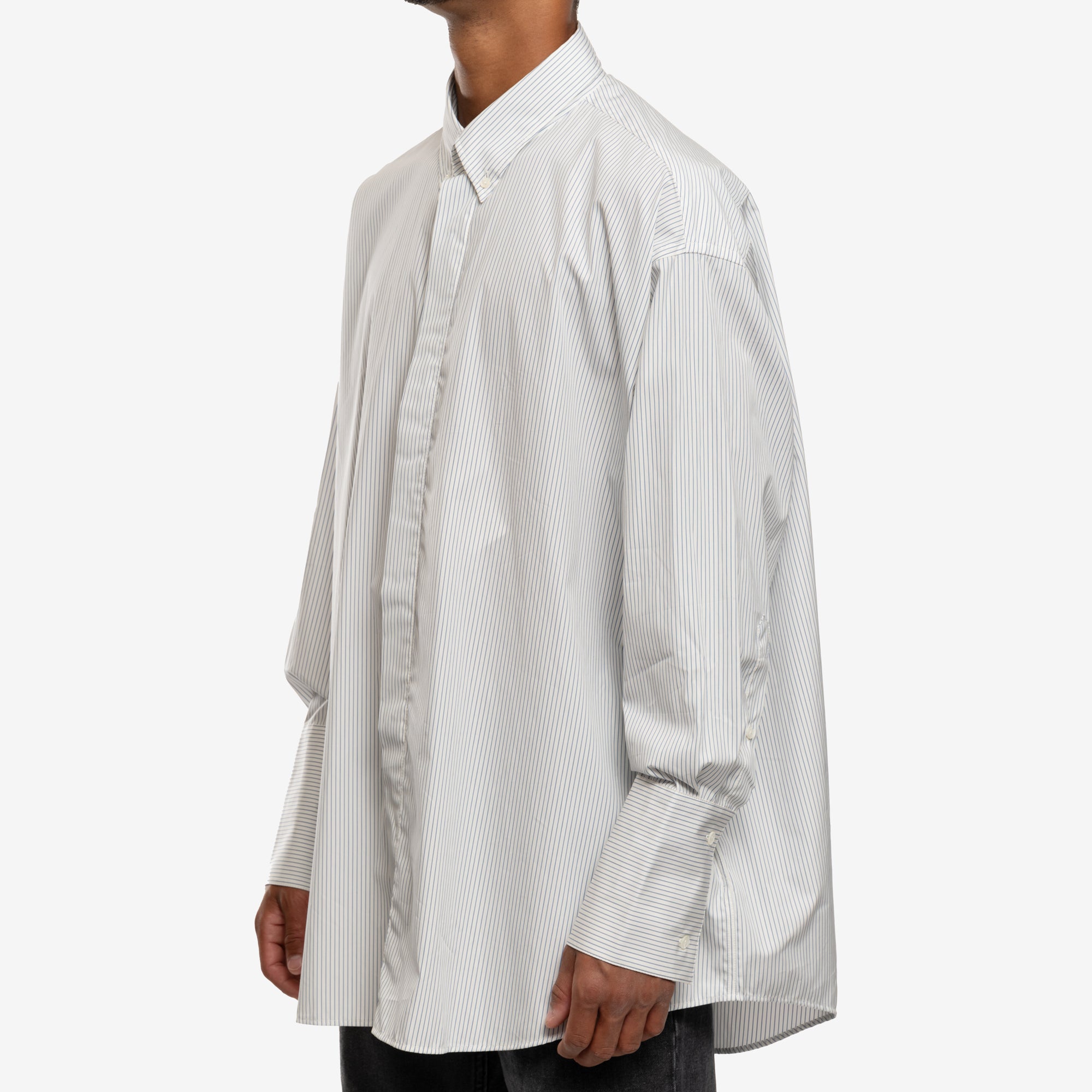 AMI Oversize Shirt White - 3