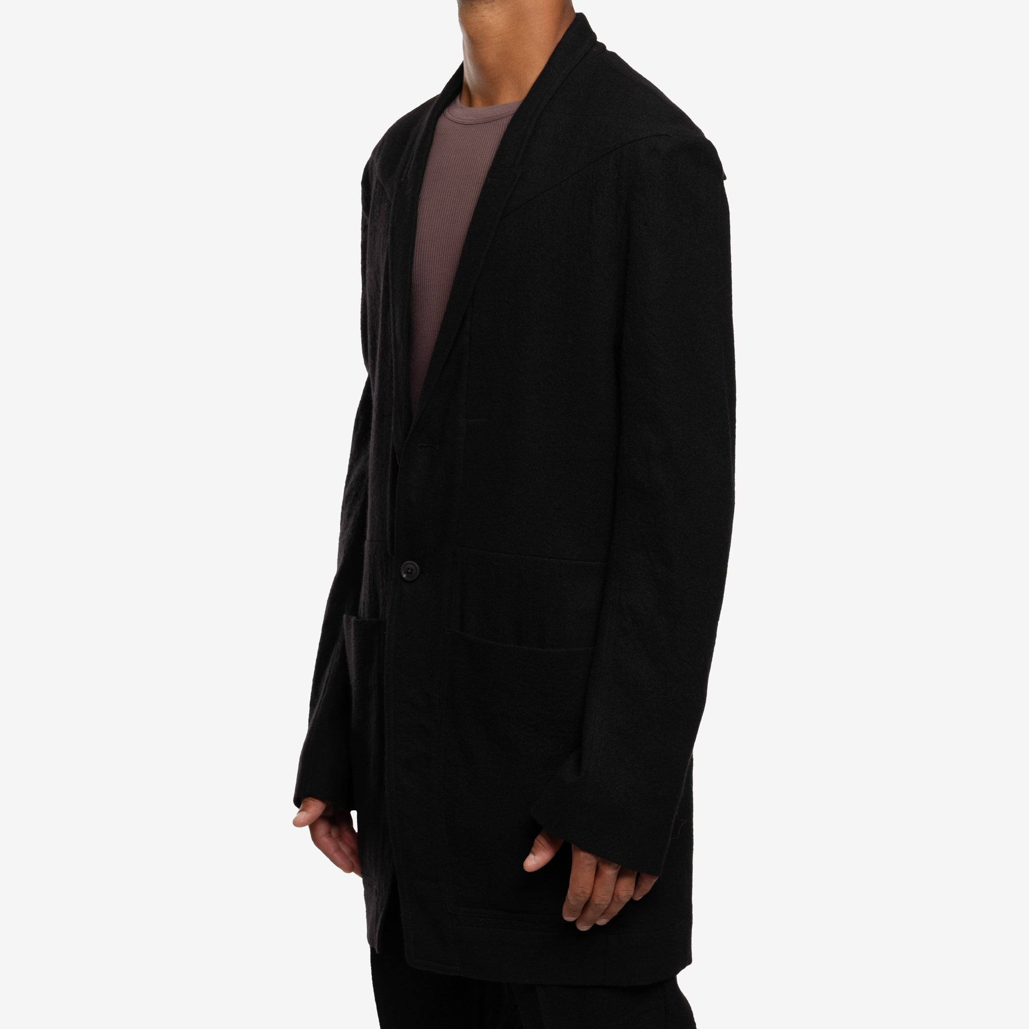Rick Owens Fogpocket Lido Jacket Black - 3
