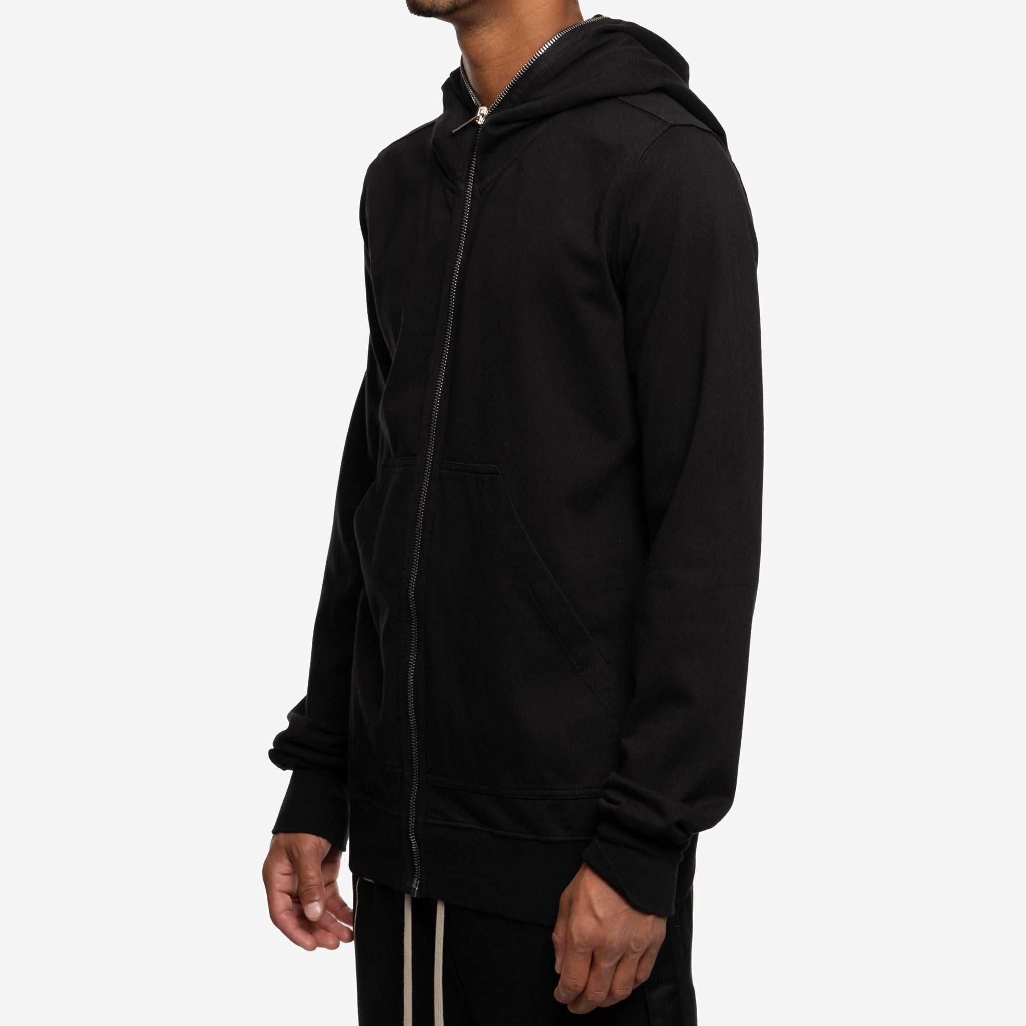Rick Owens DRKSHDW Luxor Gimp Zip Hoody Black - 3