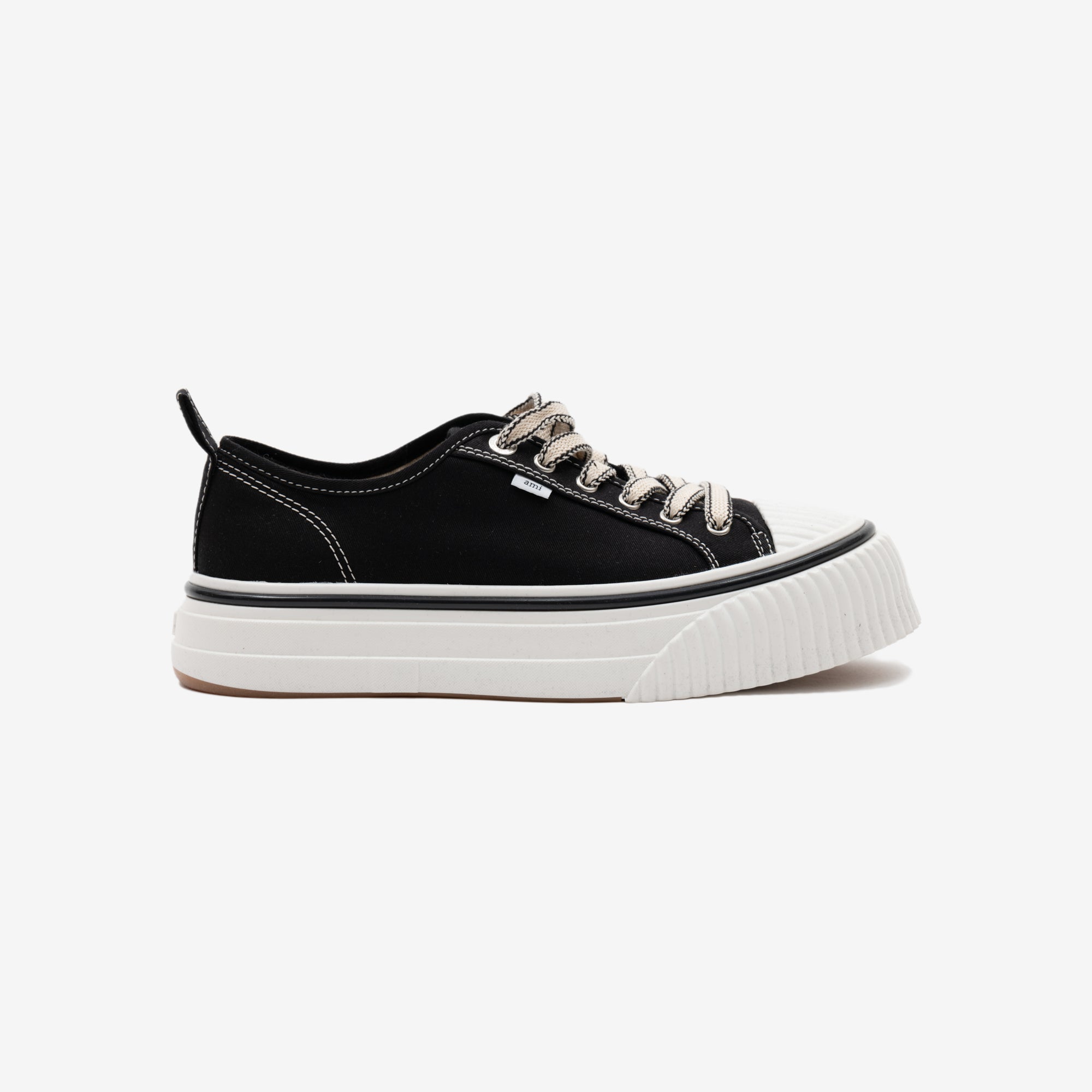 AMI Low Top AMI 1980 Sneakers Black - 3