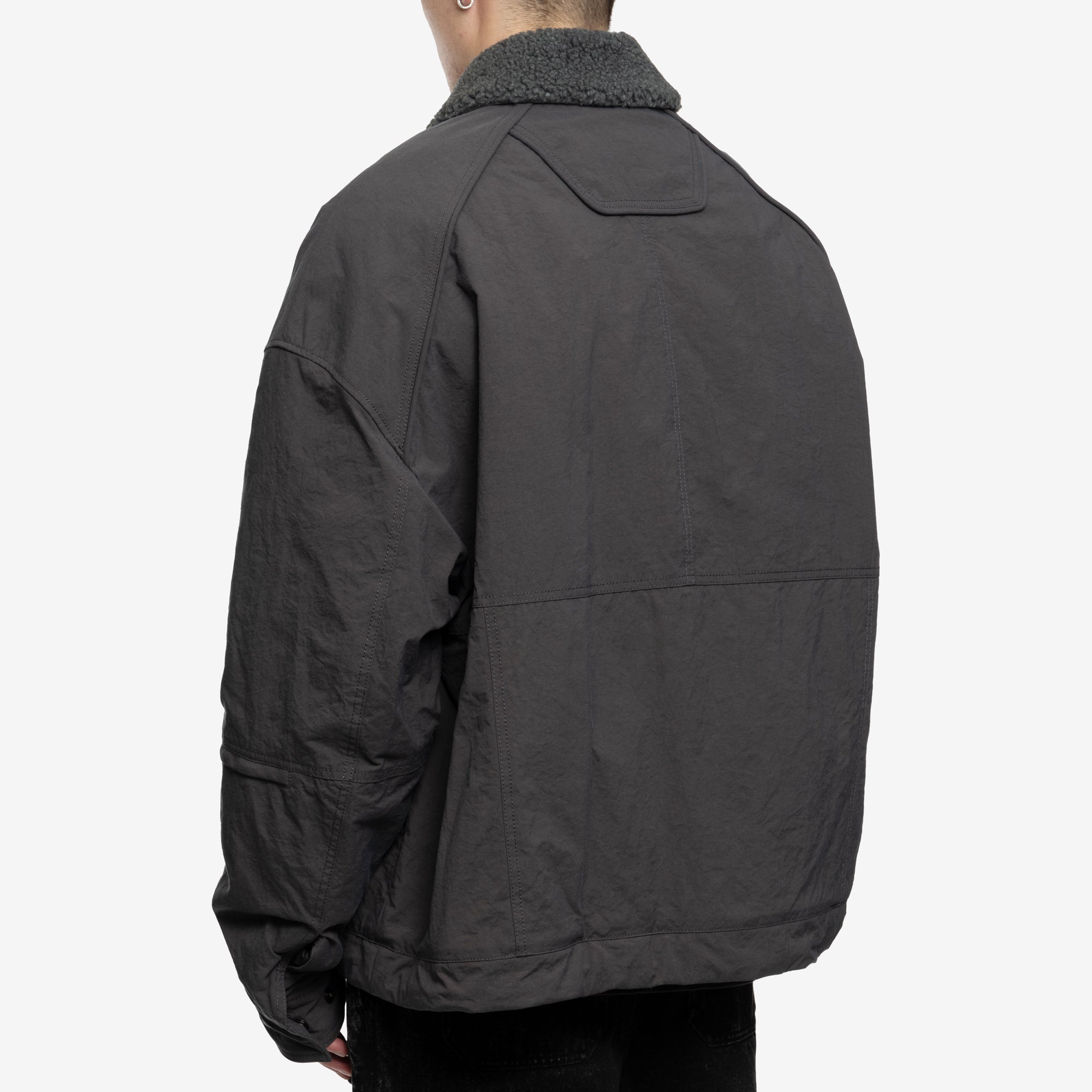 Juun.J Nylon Deck Jacket Grey - 3