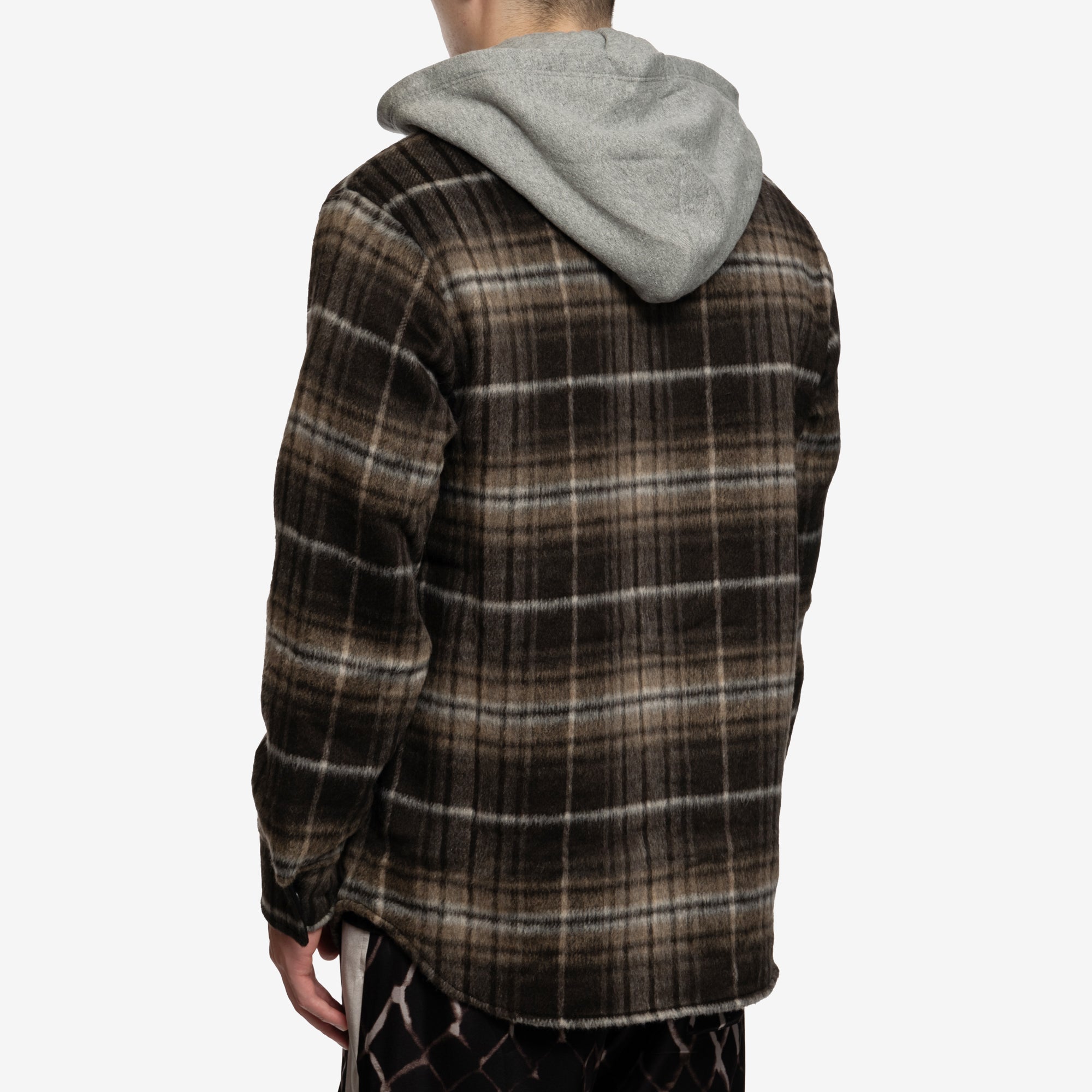 Nahmias Hooded Flannel Brown - 4
