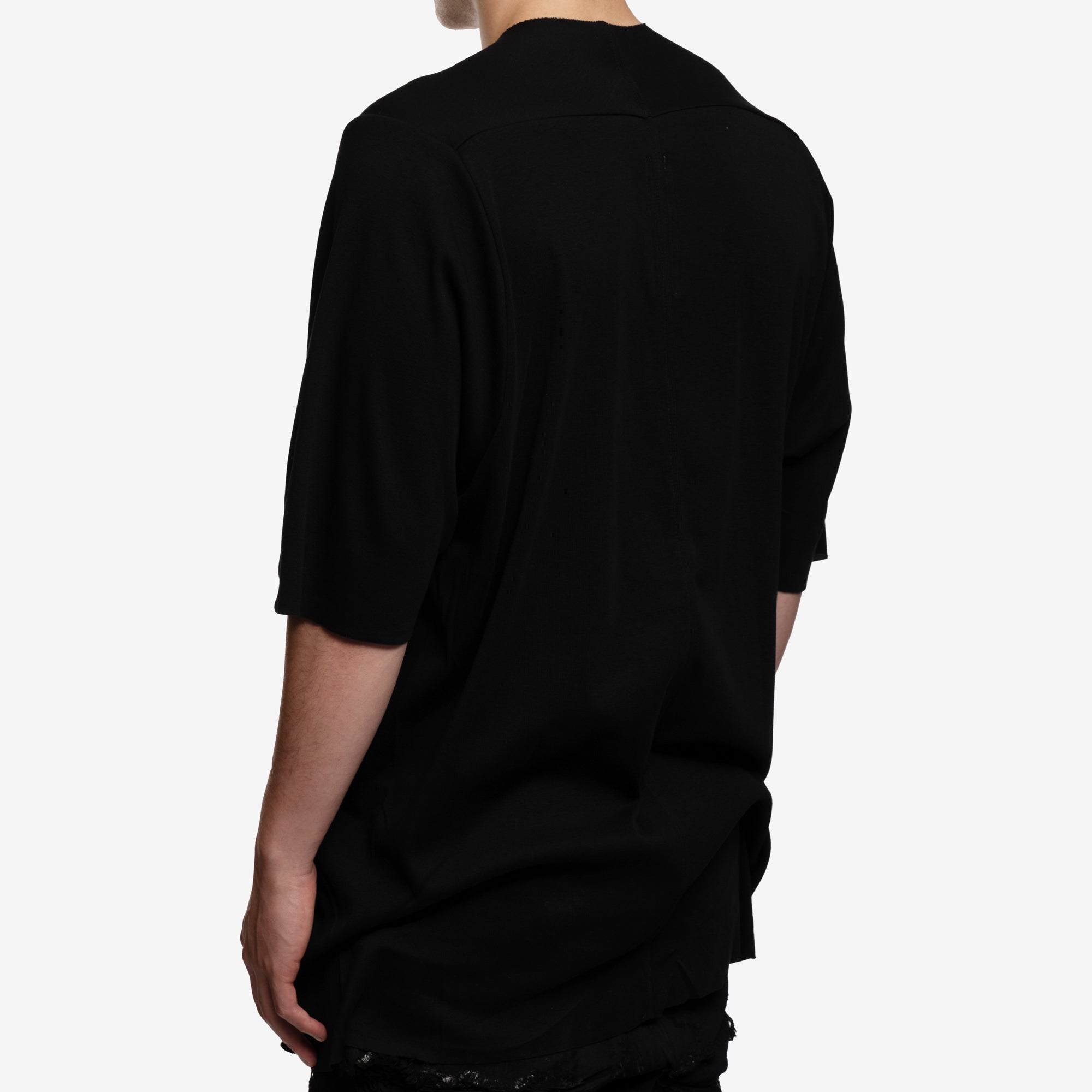 Rick Owens Luxor Knit T-Shirt Black - 4