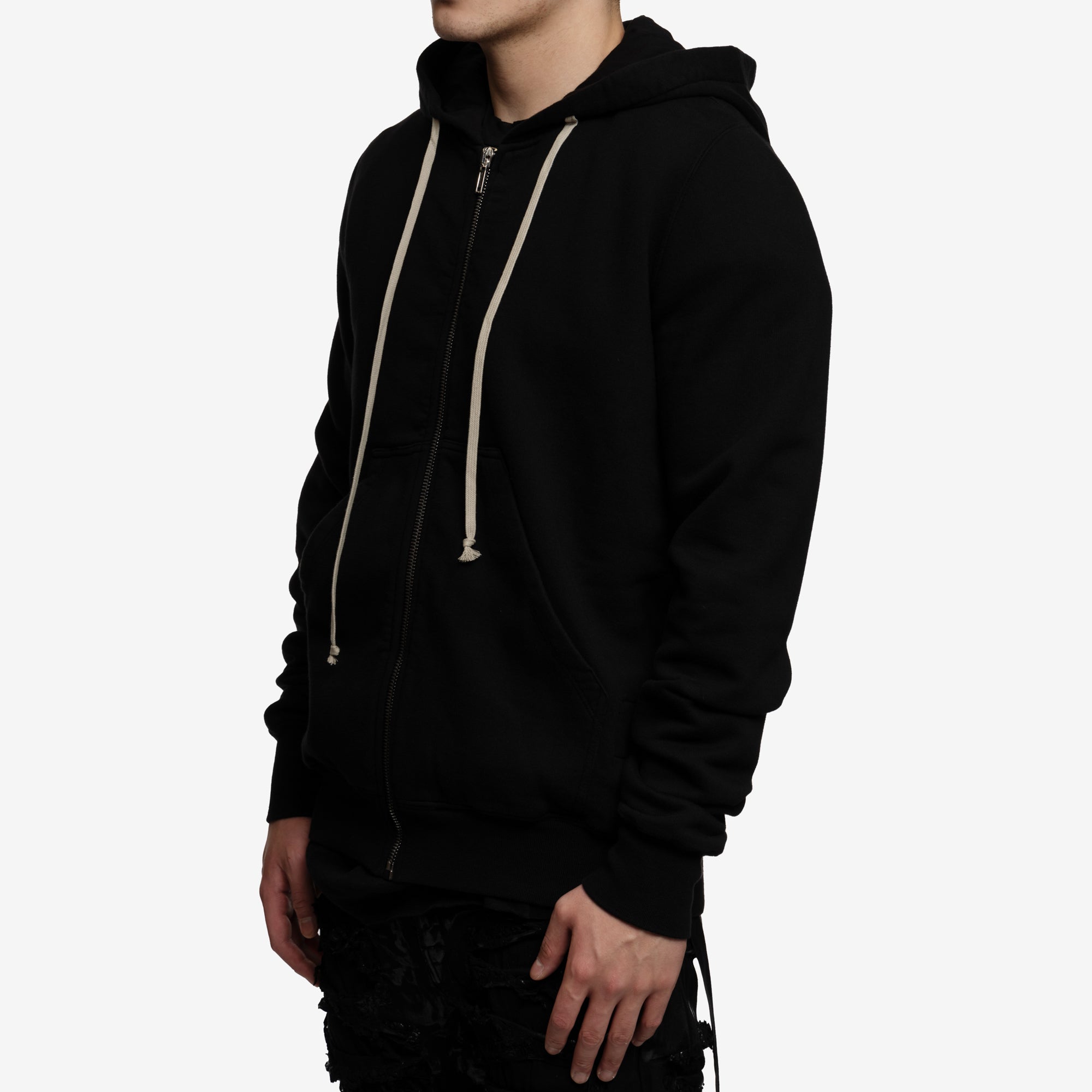 Rick Owens DRKSHDW Luxor Jasons Hoody Black - 3