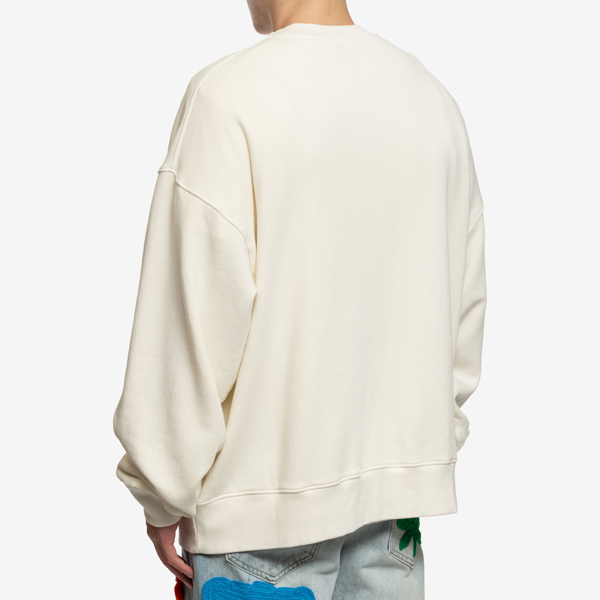 Nahmias Crystal Bunny Sweatshirt White - 4