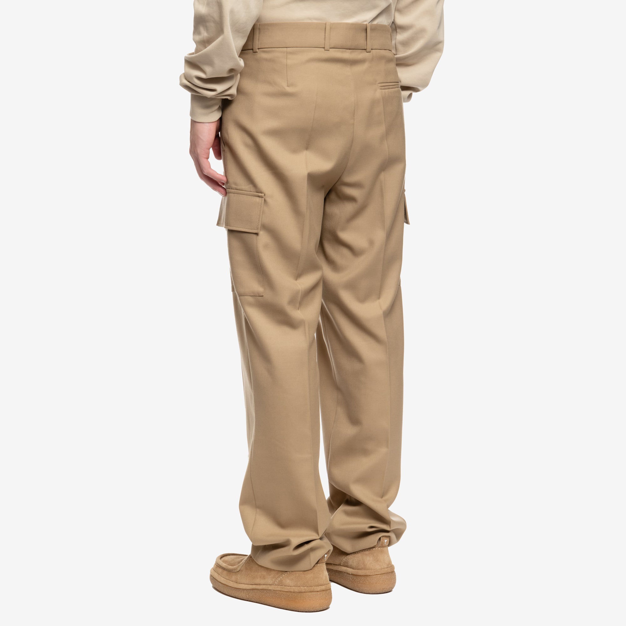 Photo of Drôle de Monsieur Le Pantalon Cargo Flanelle - 4
