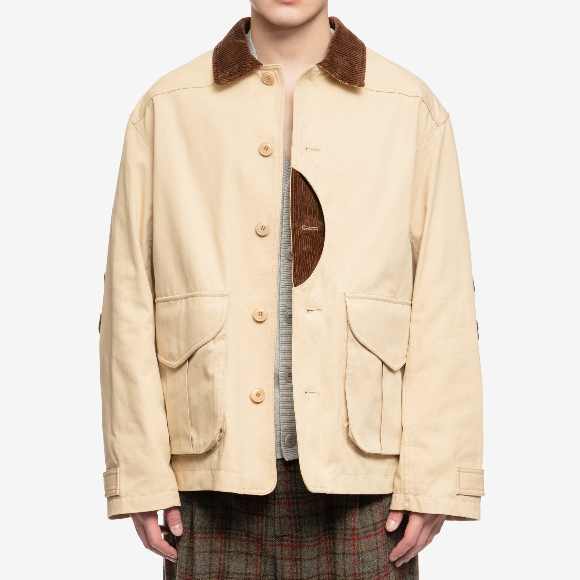 Kenzo Tiger Patch Hunting Jacket Camel - 1