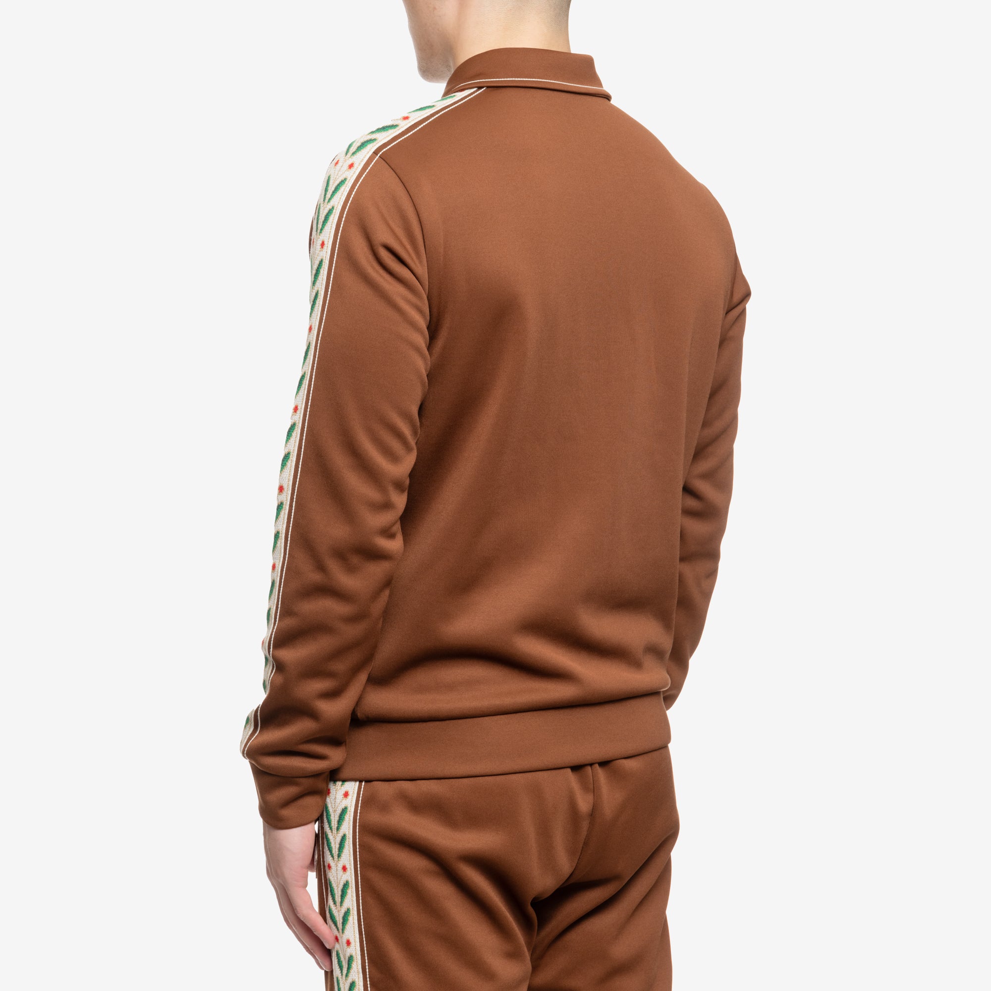 Casablanca Laurel Track Top Brown - 4
