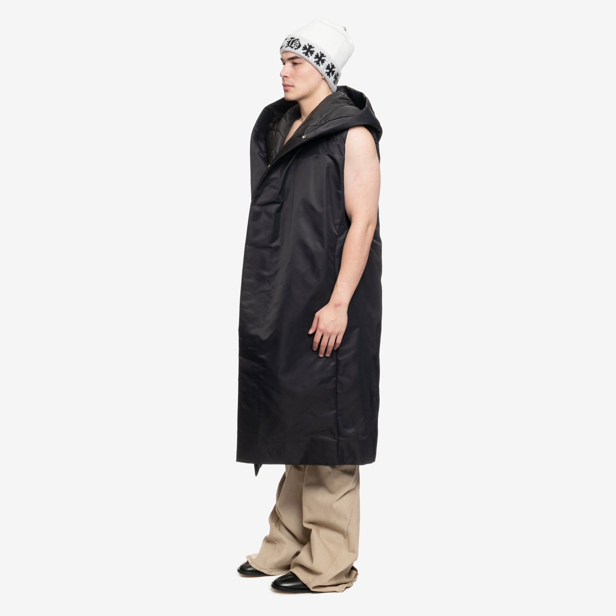 Photo of Rick Owens Luxor Sleeveless Padded Coat - 3