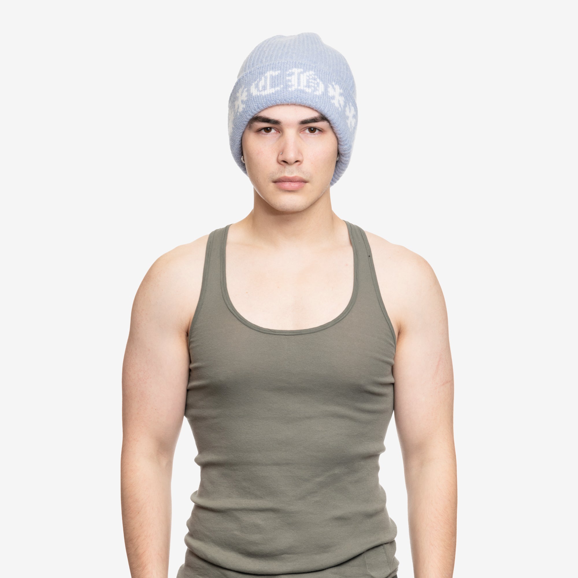 Chrome Hearts Big Daddy ++ CH ++ Beanie Blue - 2