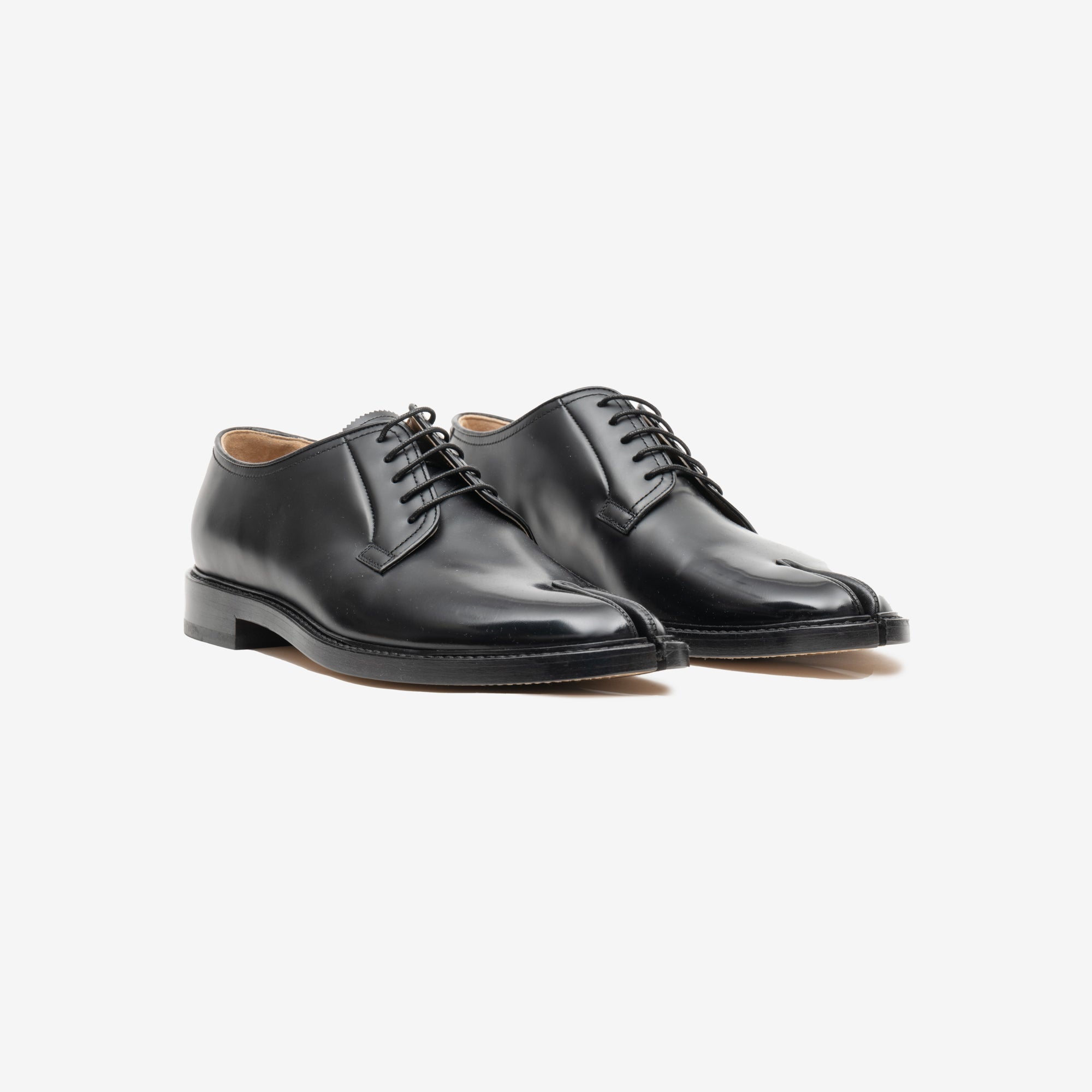 Maison Margiela Tabi Blucher Dress Shoes Black - 1