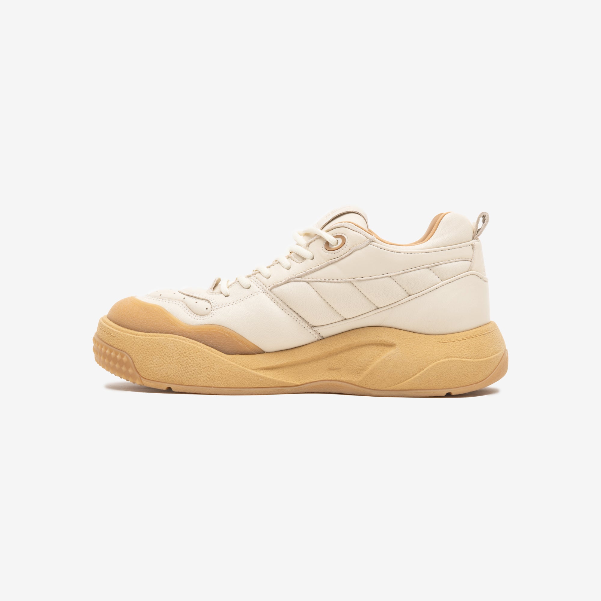 AMI Low Top AMI 1509 Sneakers Ivory - 4