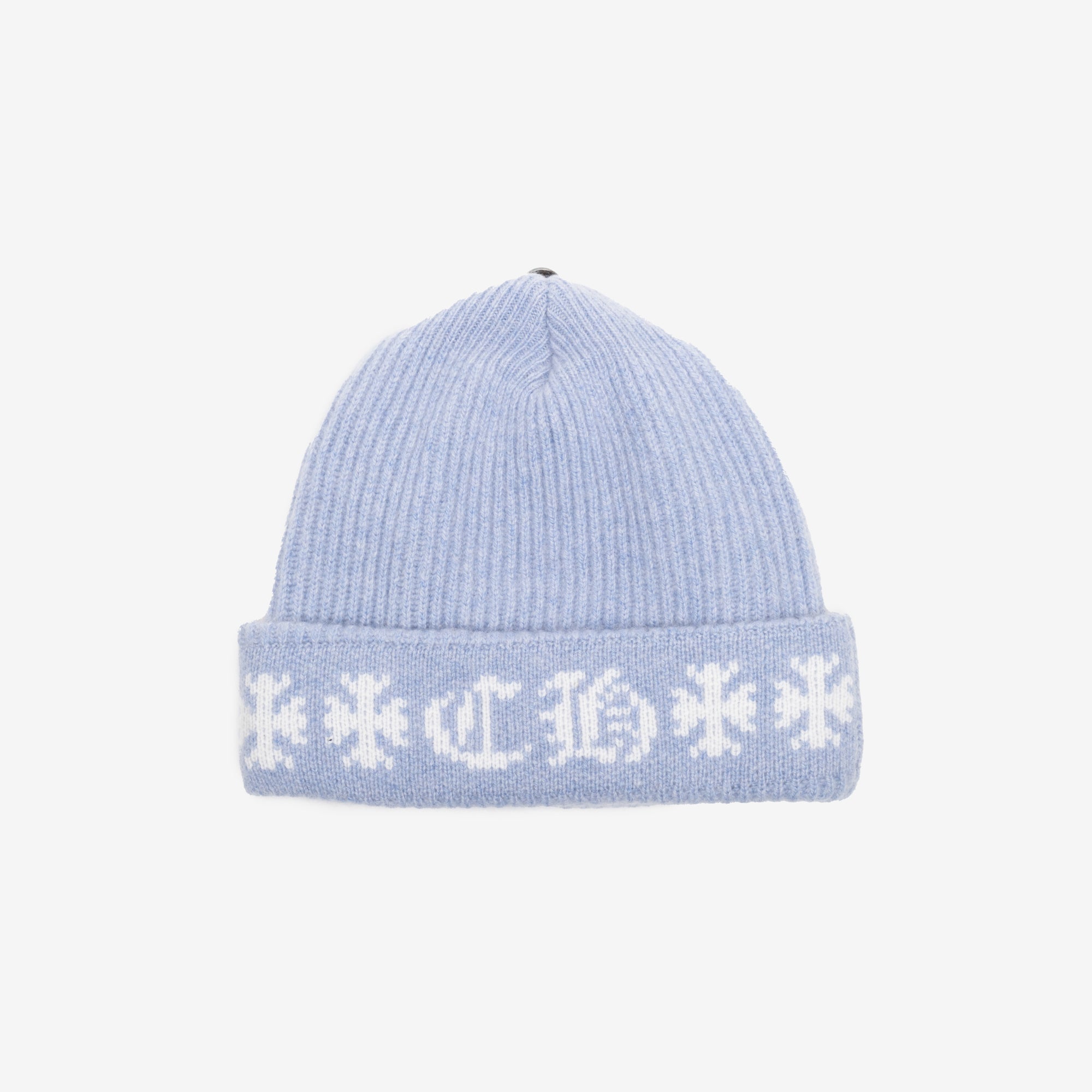 Chrome Hearts Big Daddy ++ CH ++ Beanie Blue - 3
