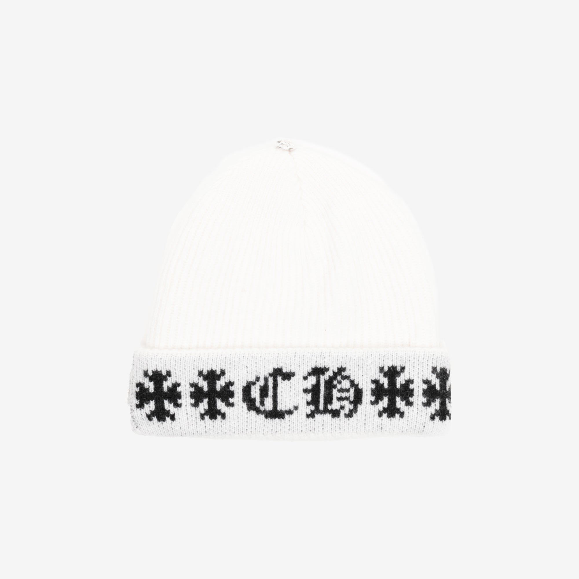 Chrome Hearts Big Daddy ++ CH ++ Beanie White - 1