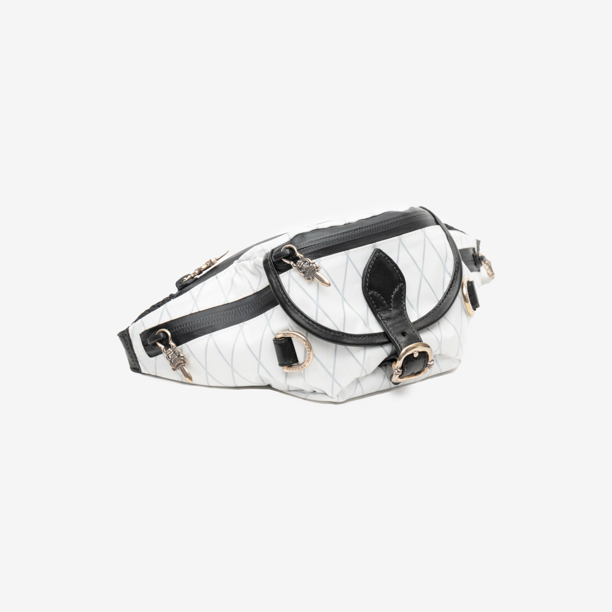 Chrome Hearts Mini Nylon Snat Pack White - 2