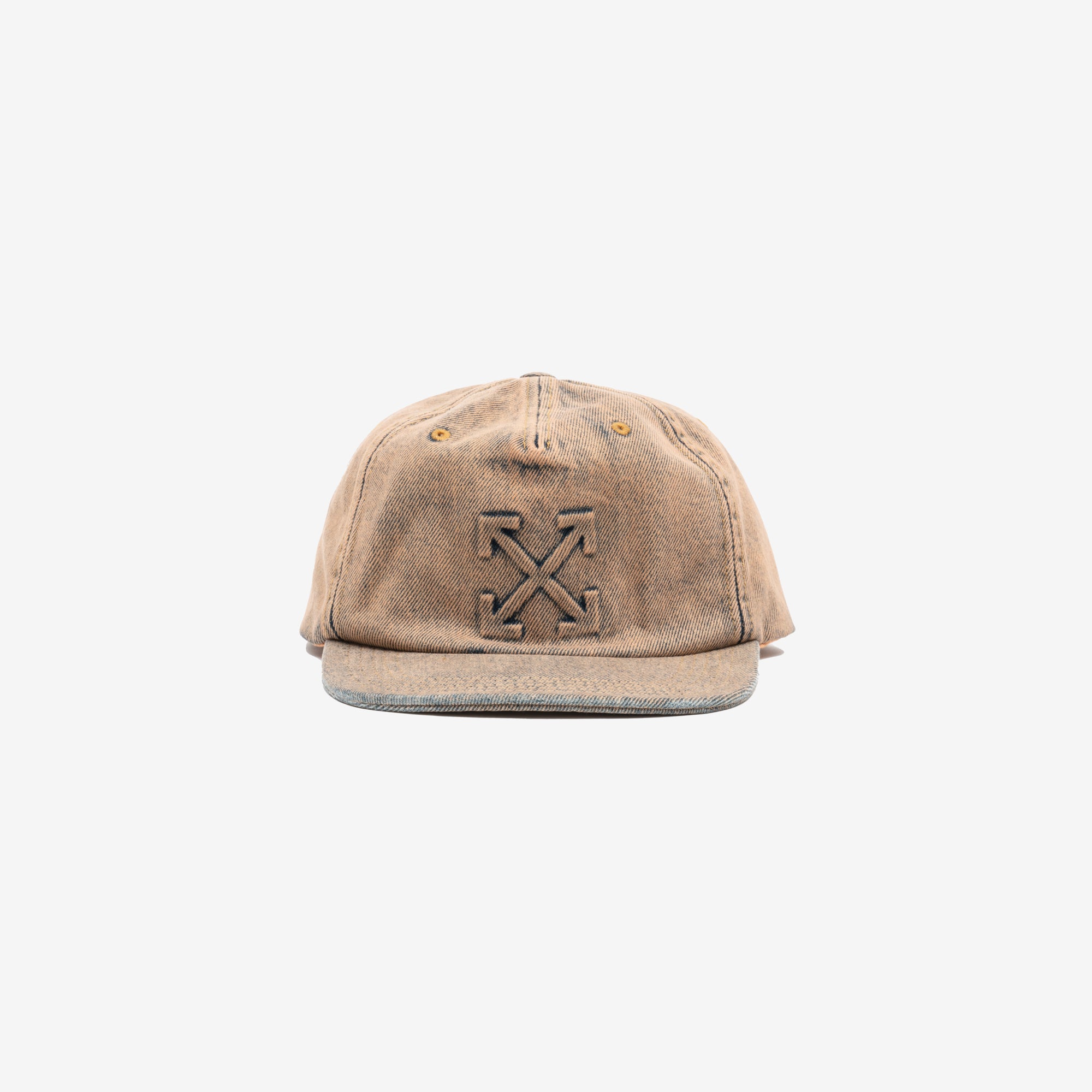 Off - White Laundry Arrow Baseball Cap PEACH ORANGE - 1