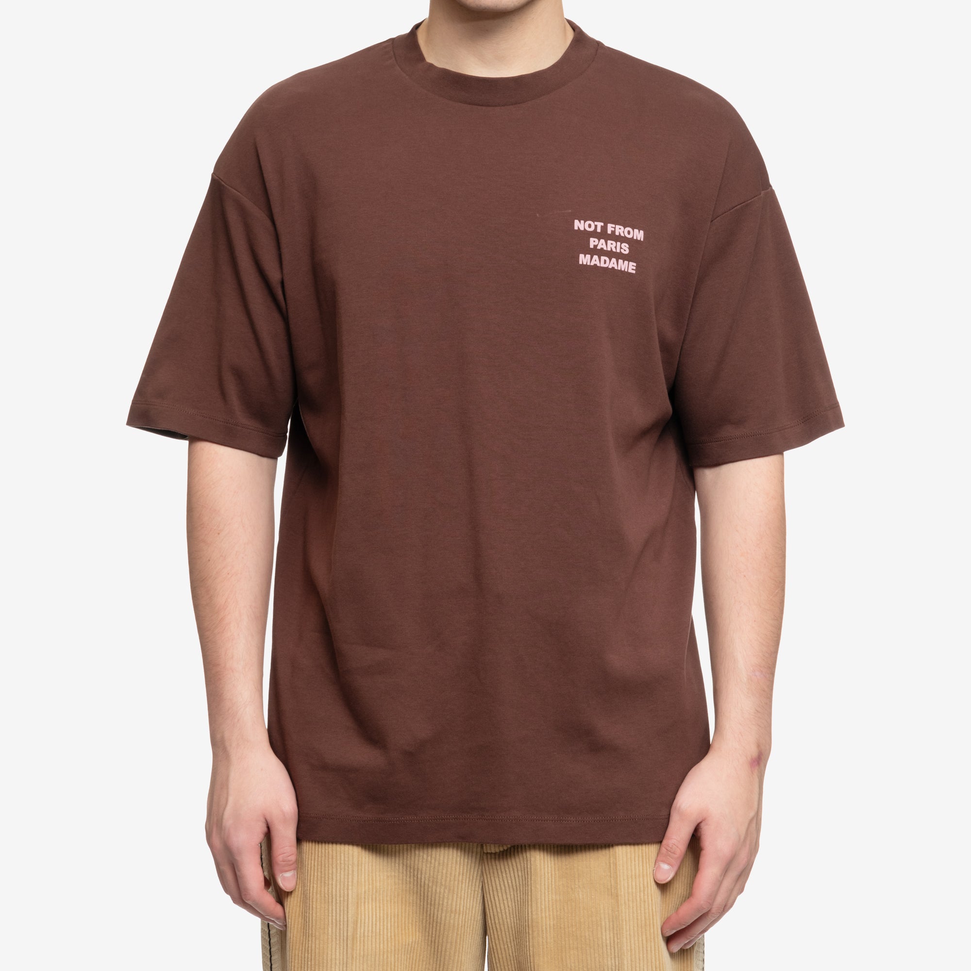 Drôle de Monsieur Le T-Shirt Slogan Wine - 1