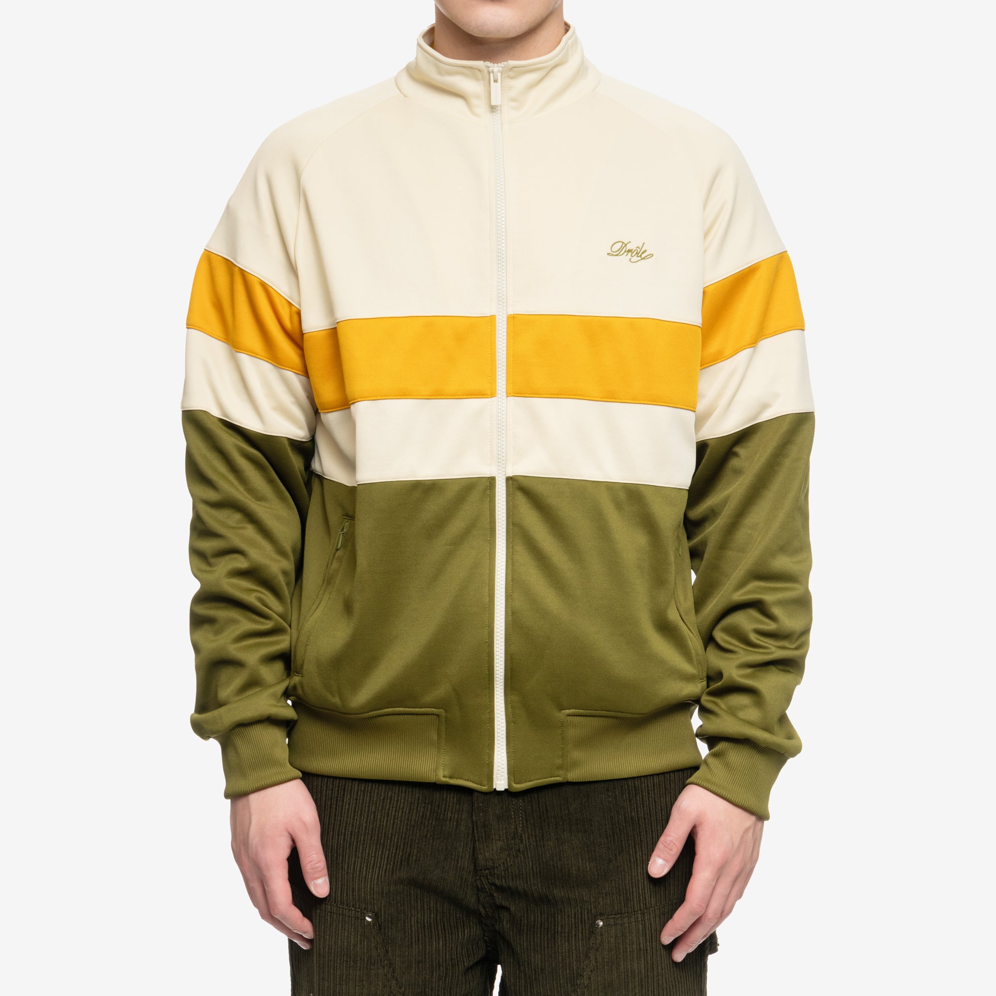 Drôle de Monsieur La Veste Survet Khaki - 1