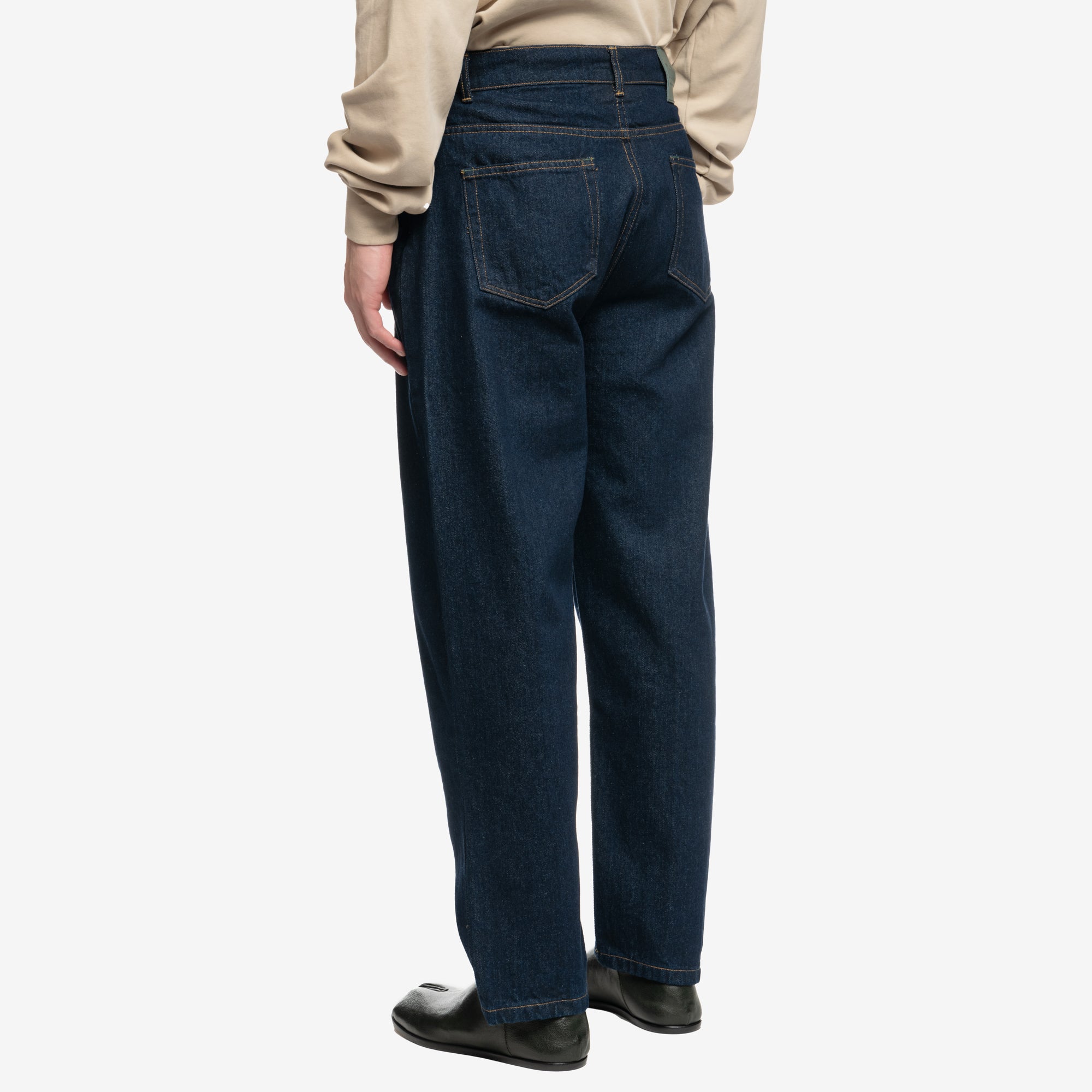 Drôle de Monsieur Le Jean Brut Navy - 4