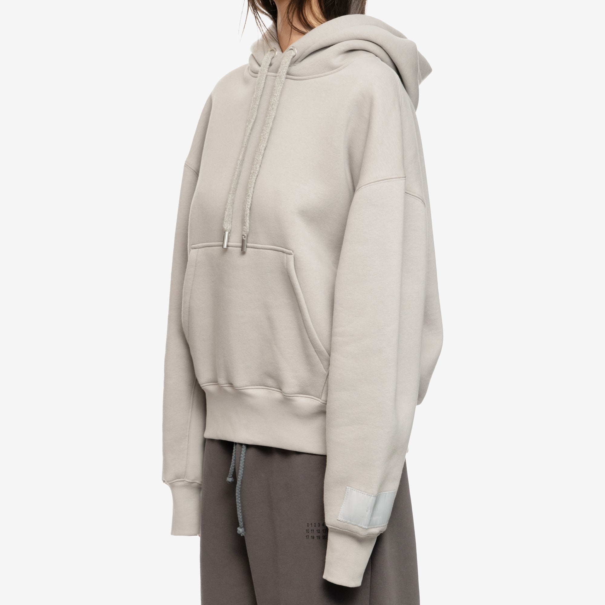 AMI AMI Hoody Pearl Grey - 7