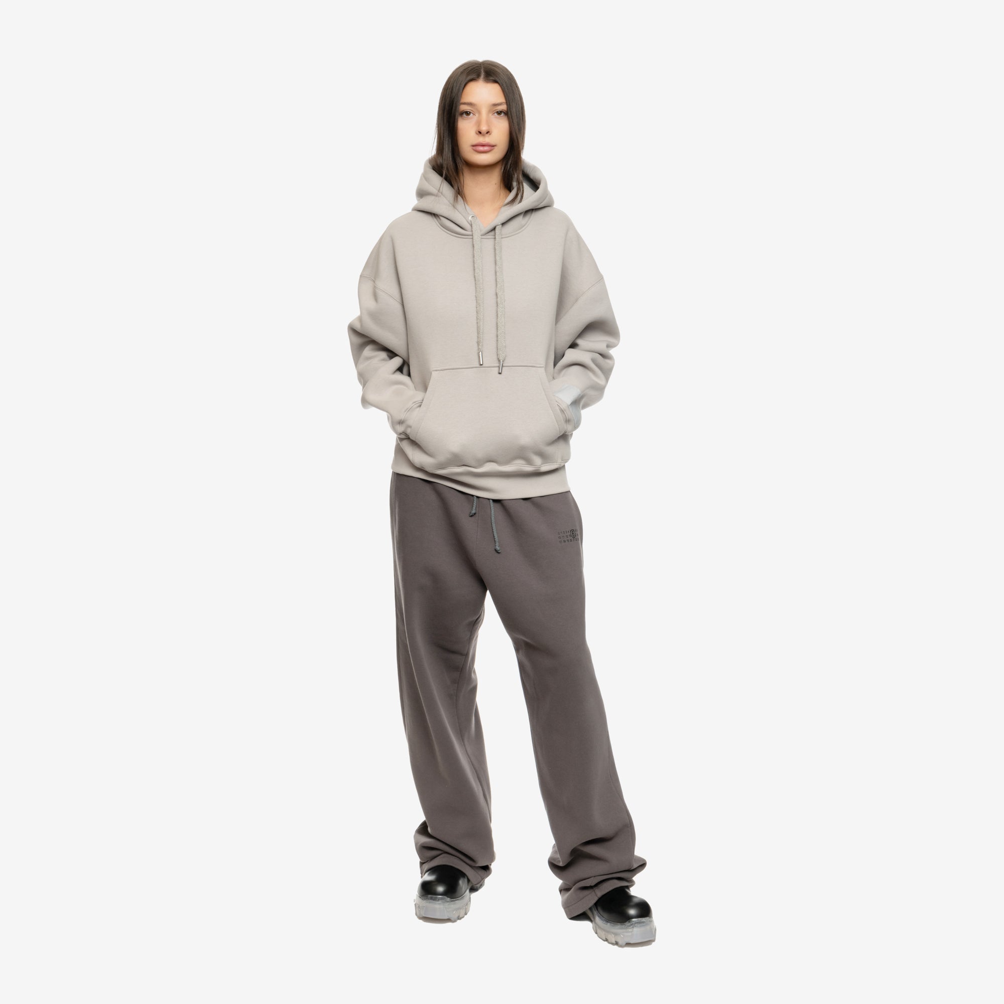 AMI AMI Hoody Pearl Grey - 5