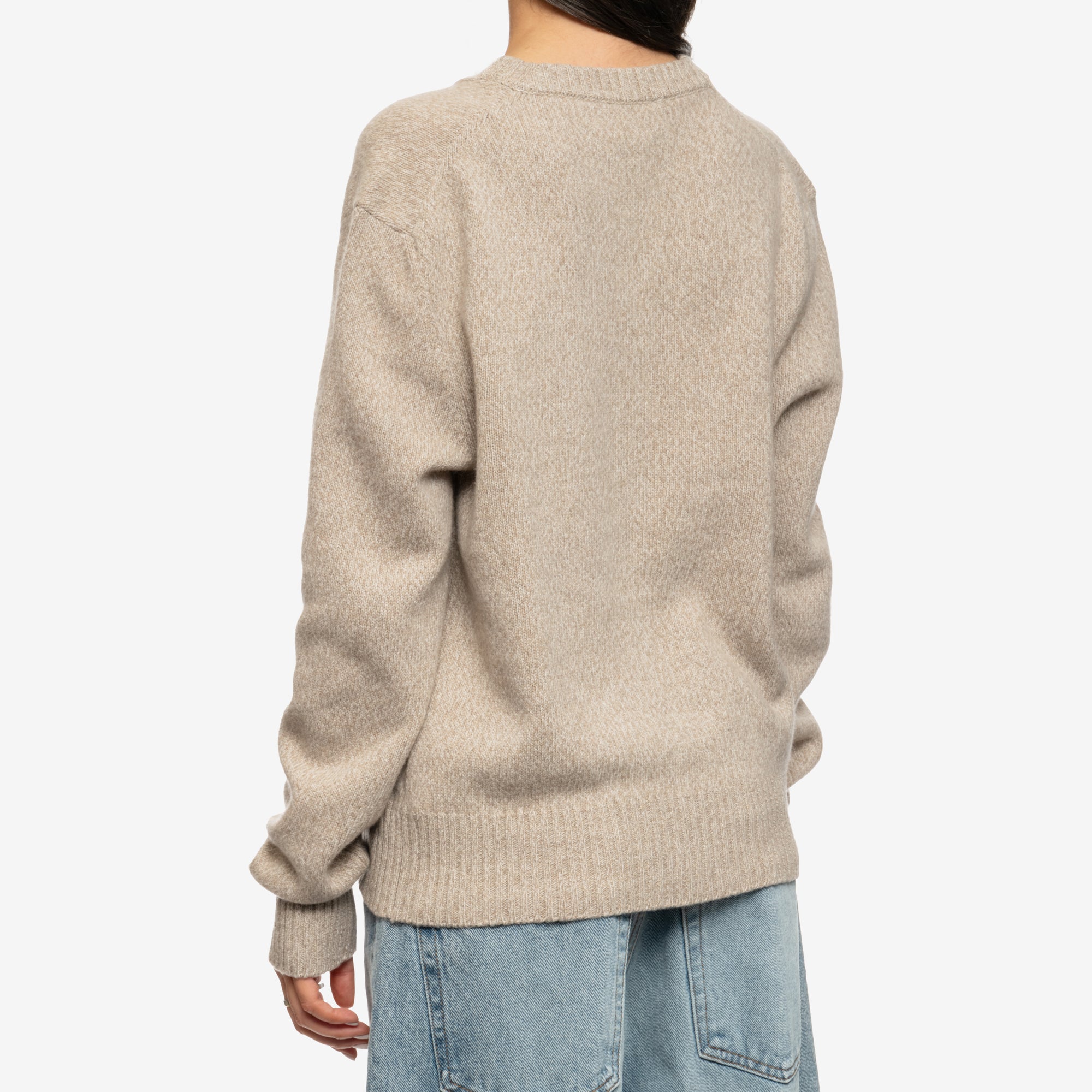 Photo of AMI Tonal Ami de Coeur Cardigan - 8