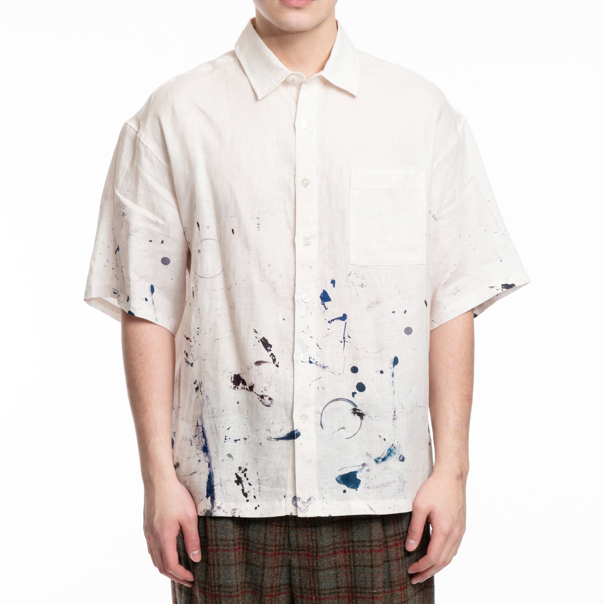 Dom Rebel Monday SS Shirt Beige - 1