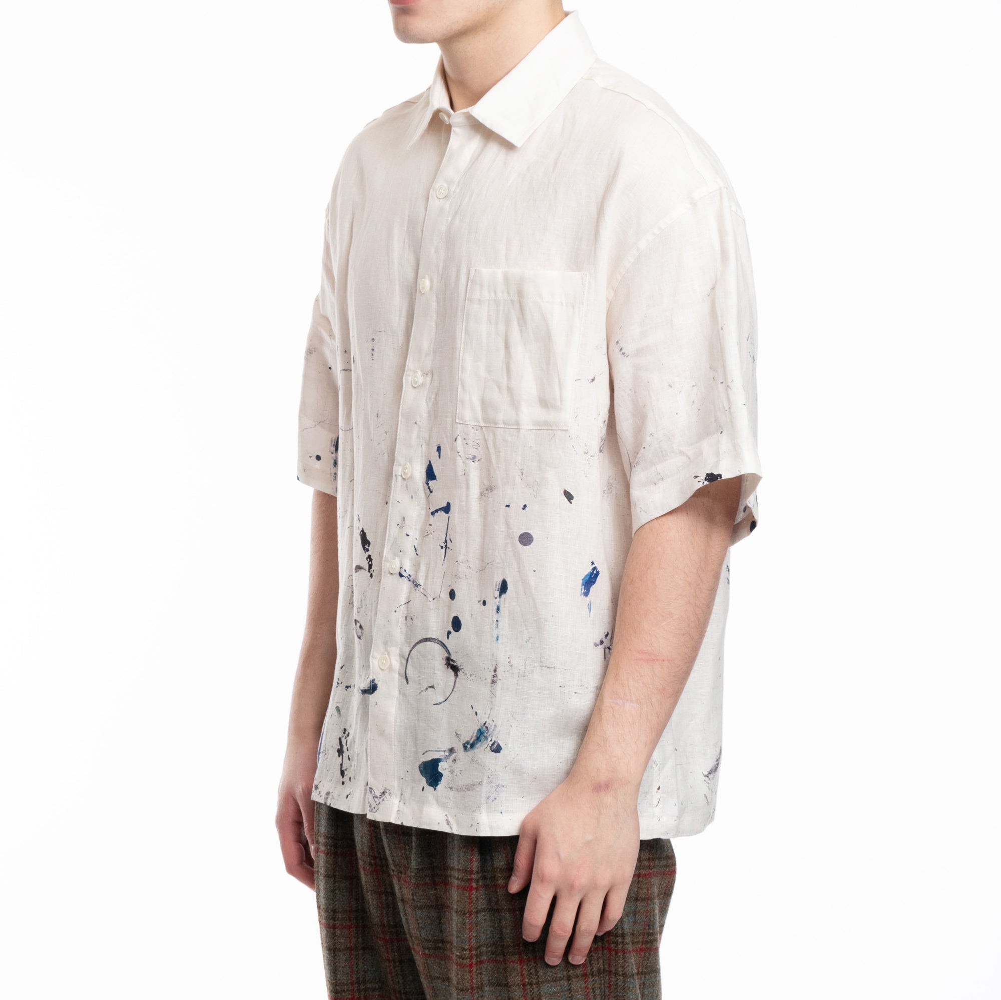 Dom Rebel Monday SS Shirt Beige - 4