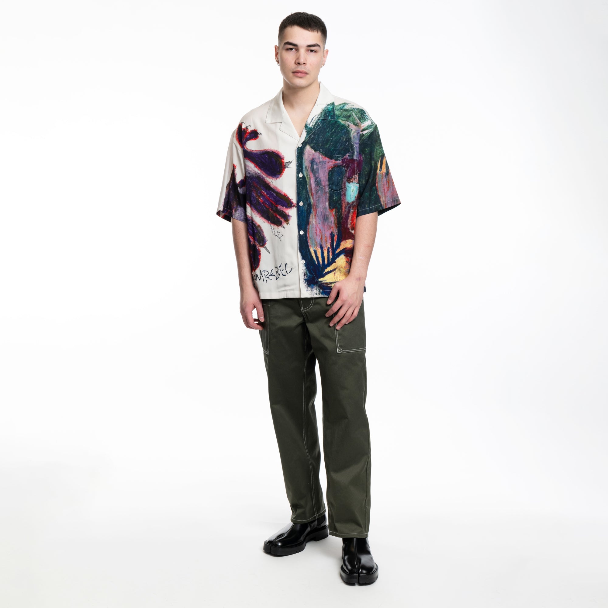 Kenzo Cargo Monkey Pants Dark Khaki - 2