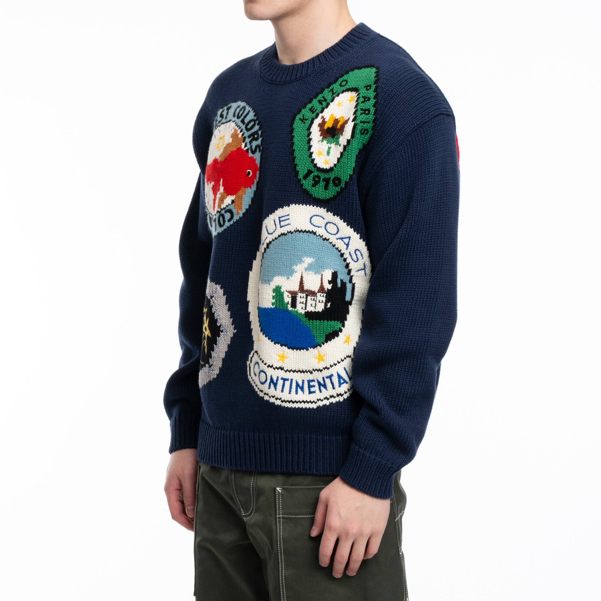 Kenzo Travel Sweater Midnight Blue - 3