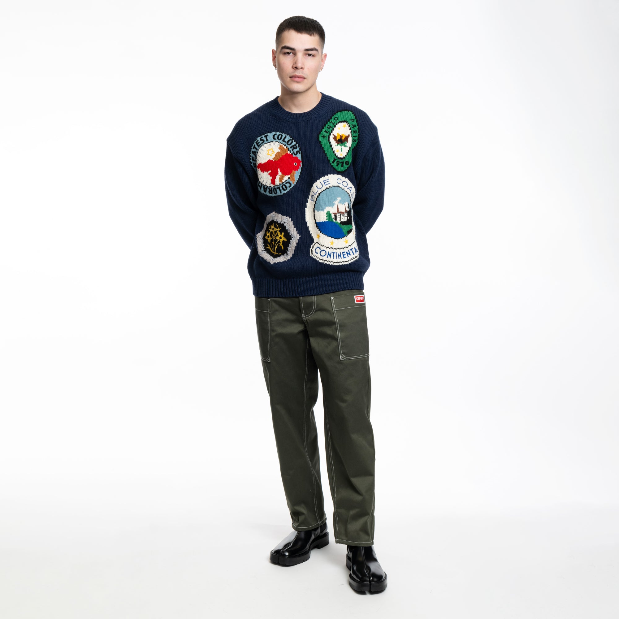 Kenzo Travel Sweater Midnight Blue - 2
