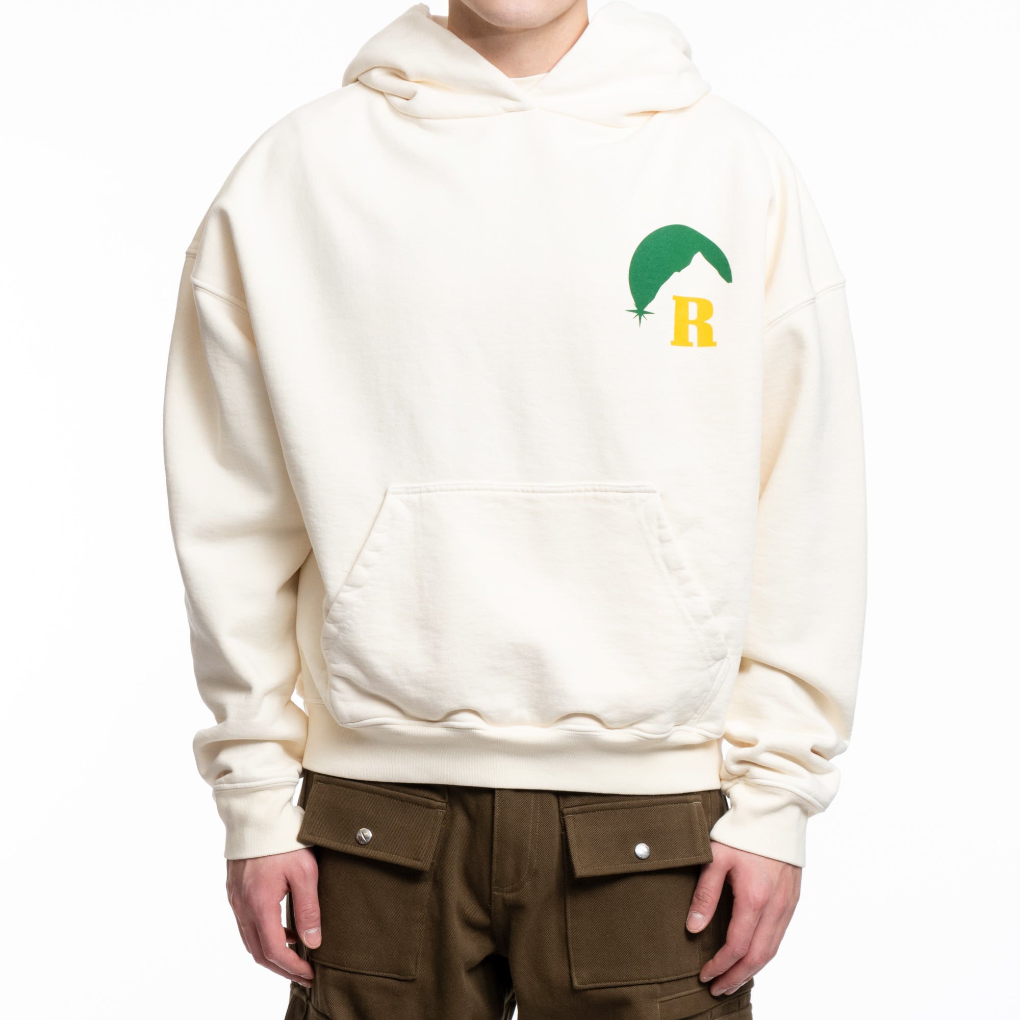 Rhude Moonlight Hoody Vintage White - 1