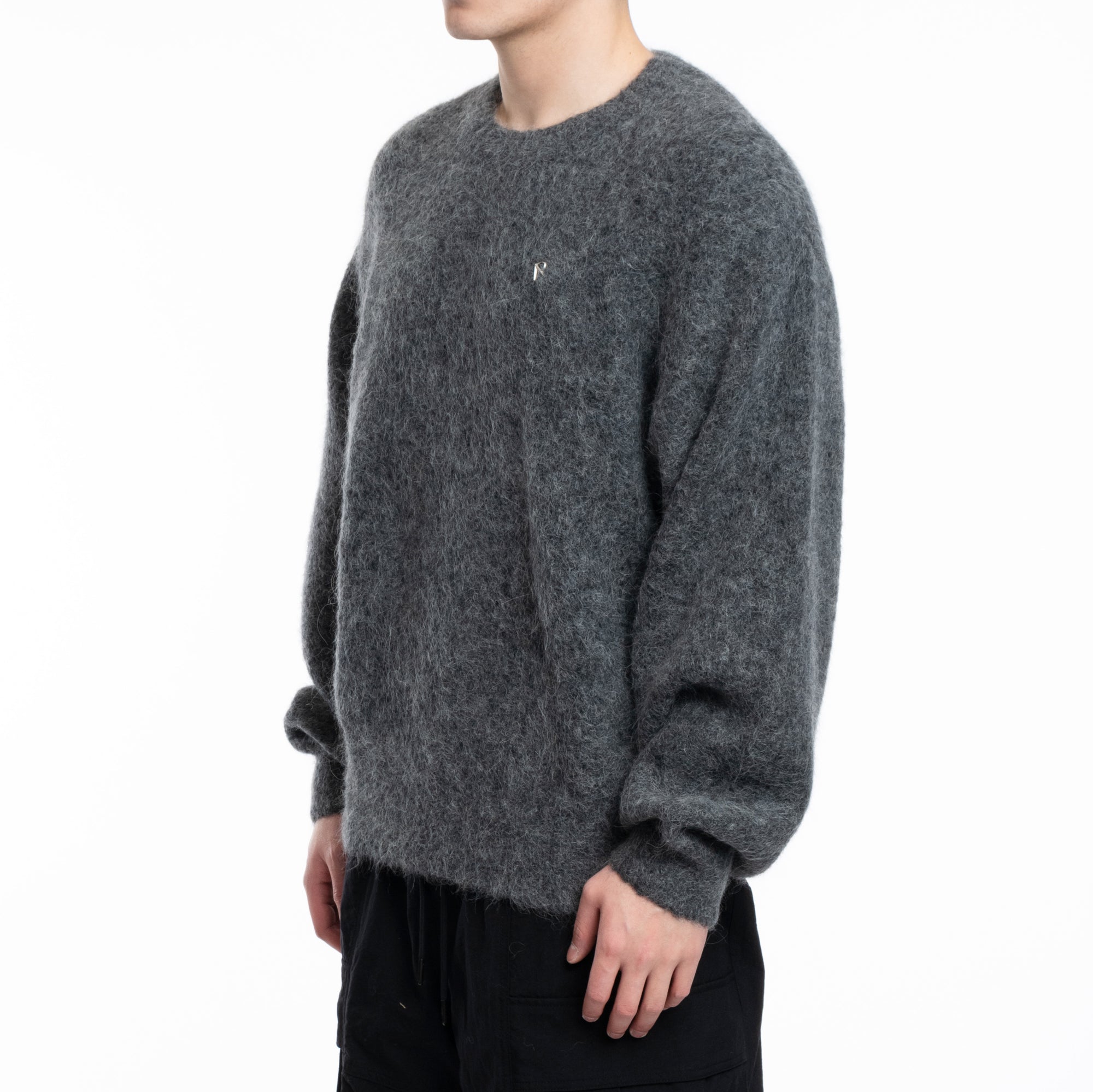 Represent Alpaca Knit Sweater Iron - 3