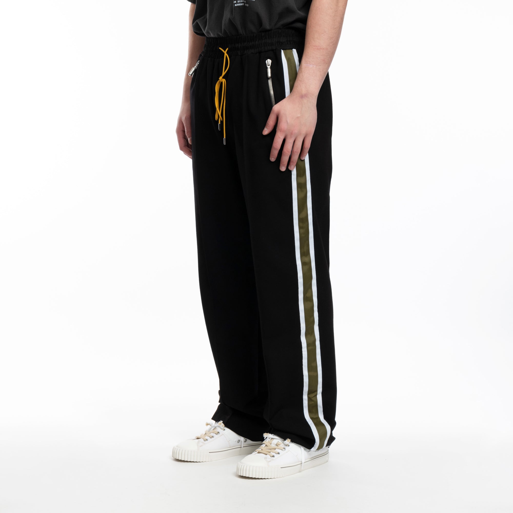 Rhude Classic Traxedo Pants Black - 3