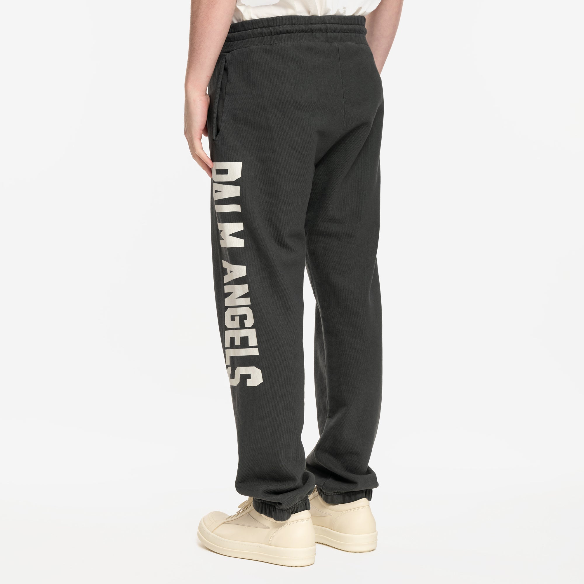 Palm Angels PA City Washed Sweatpants Dark Grey - 4