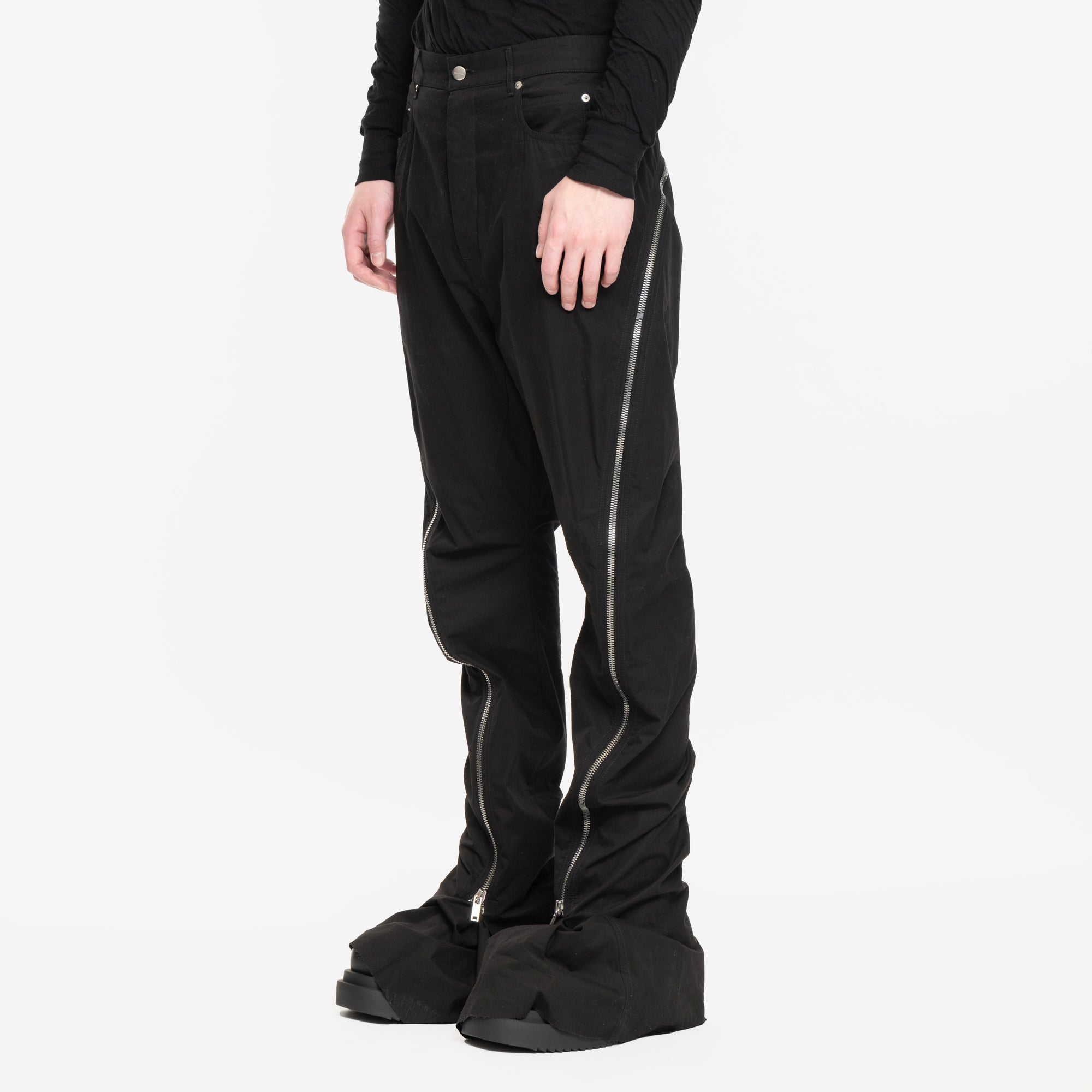 Rick Owens Bolan Banana Pants Black - 6
